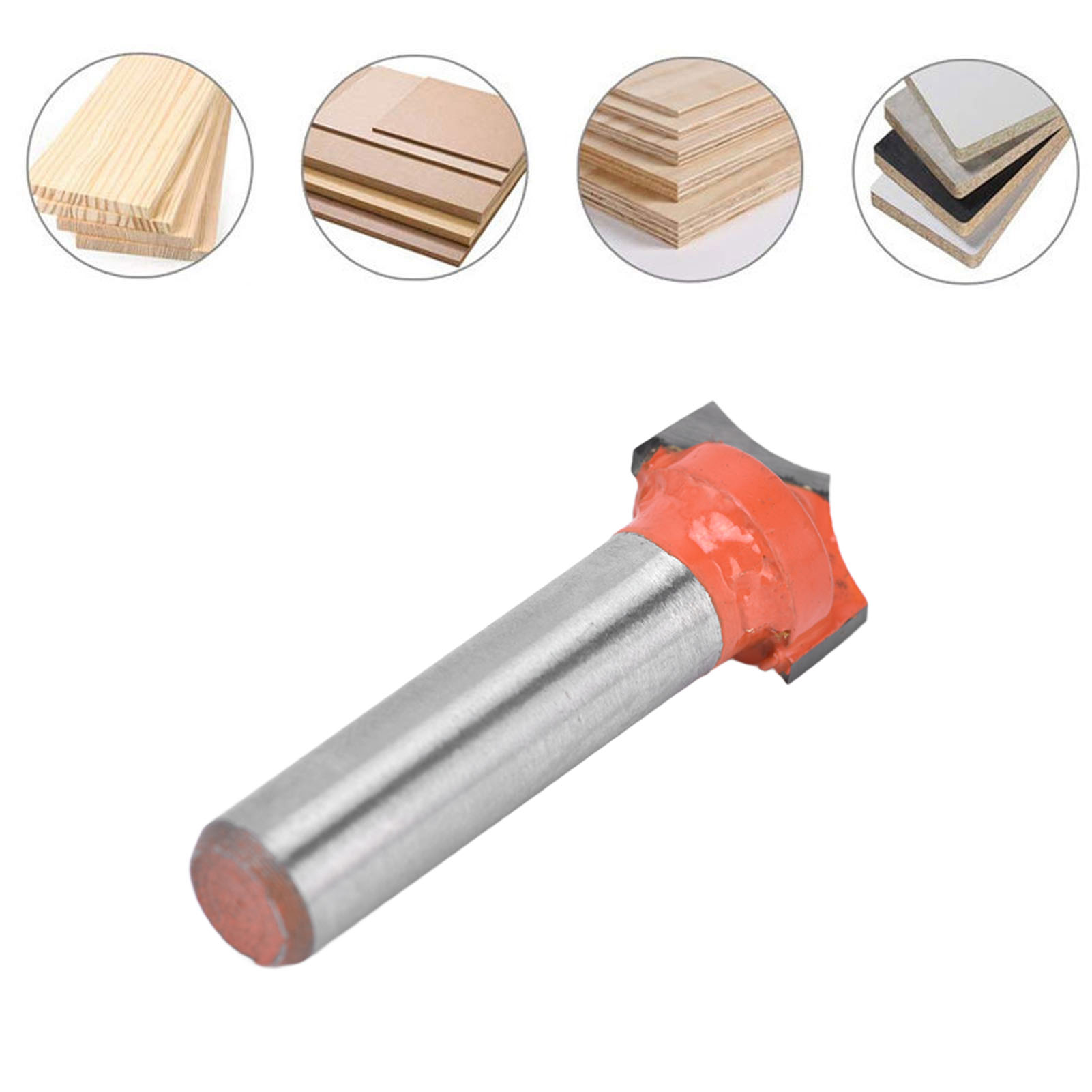 8-mm-schaft-spitzfräser Für Die Holzbearbeitung, Präzisionsfräser Für Cnc-graviermaschinen, 14-mm-cnc-rundkopfbohrer