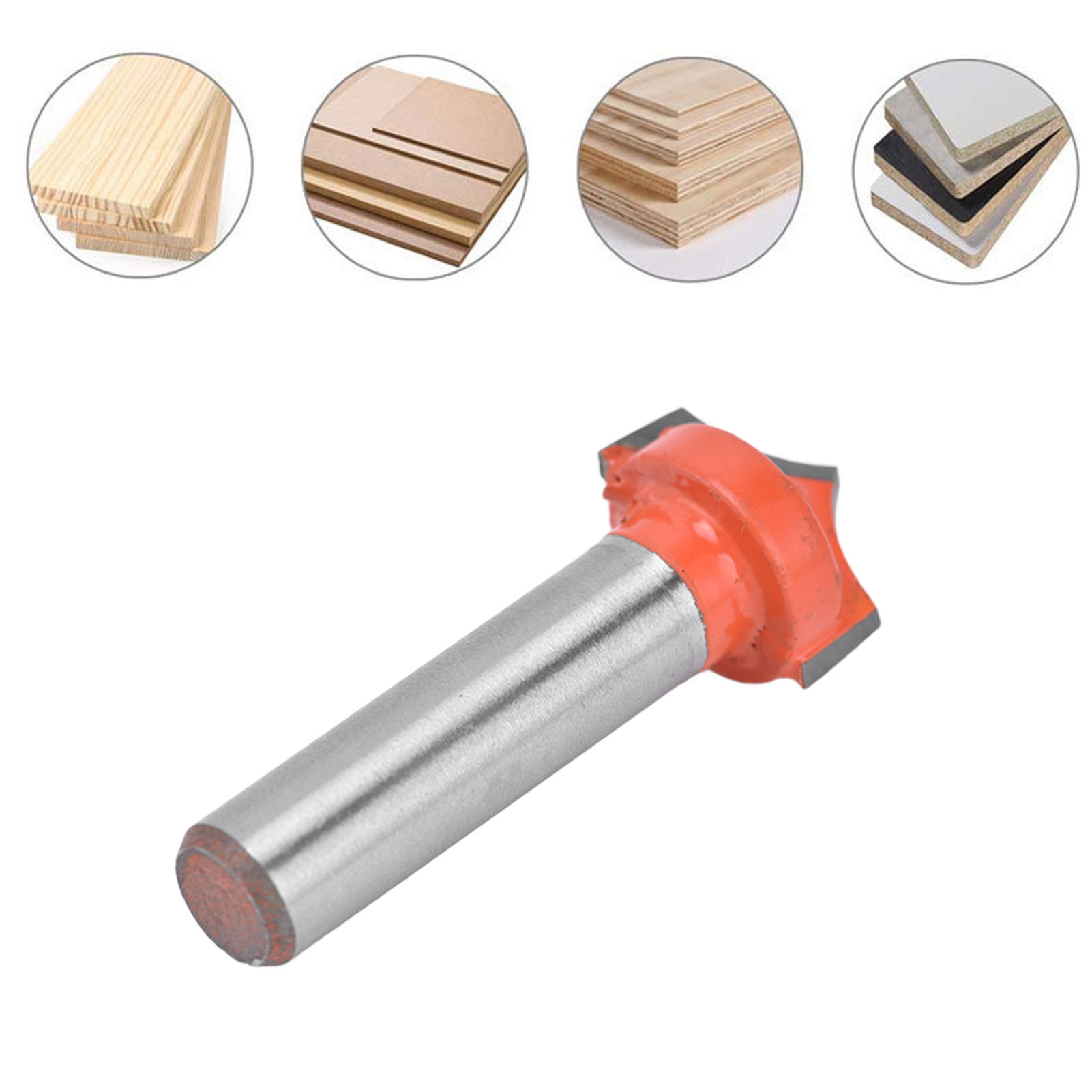 8-mm-schaft-spitzfräser Für Die Holzbearbeitung, Präzisionsfräser Für Cnc-graviermaschinen, 16-mm-cnc-rundkopfbohrer