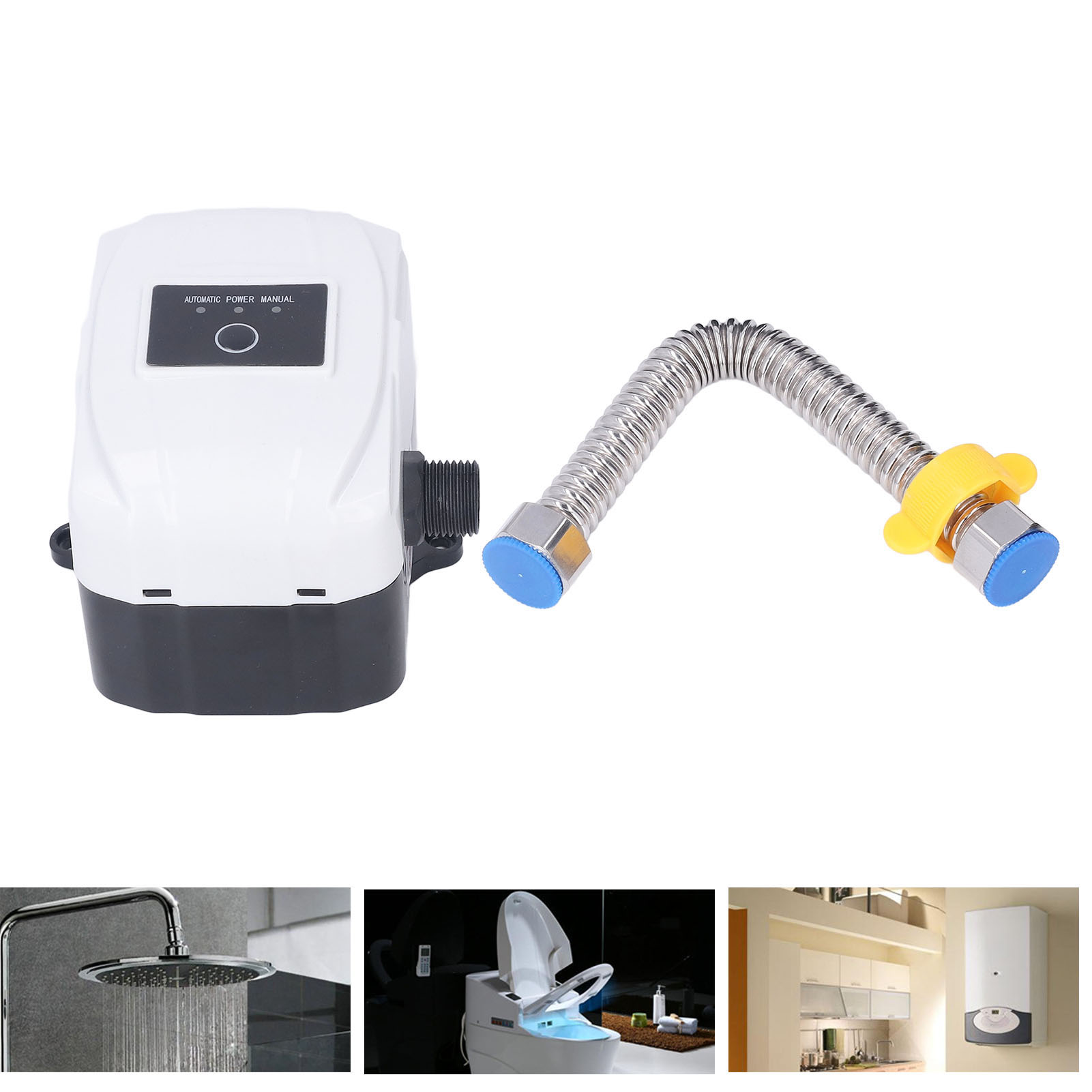 Manuelle/automatische Dc24v-druckerhöhungspumpe, Hochdruck-druckerhöhungspumpe Für Solarwarmwasserbereiter, 180w-haushalts-druckerhöhungspumpe.