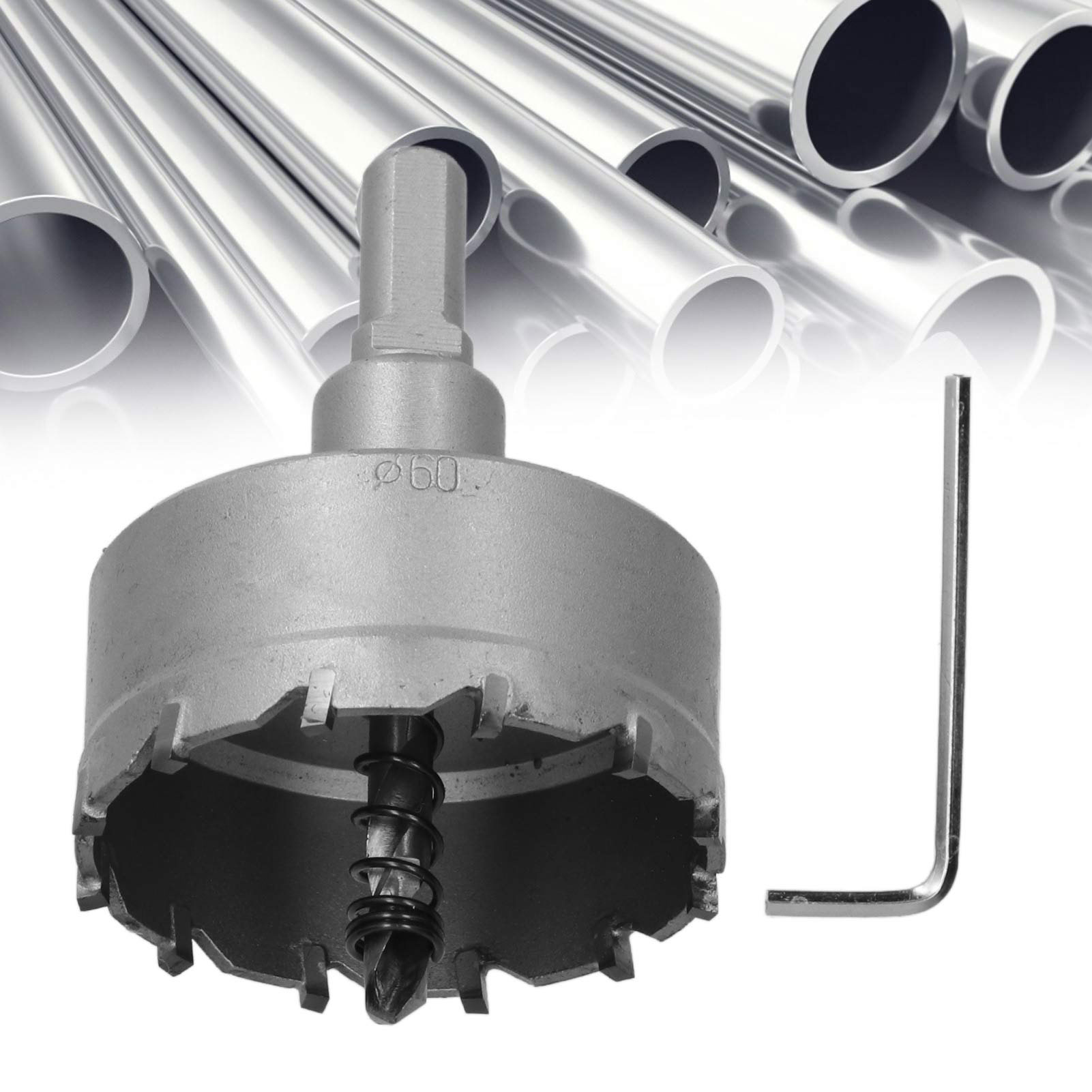 Hartmetall-lochsäge Von 40 Bis 100 Mm, Tct-bohrer, Lochsäge, 60-mm-hartmetall-lochsäge
