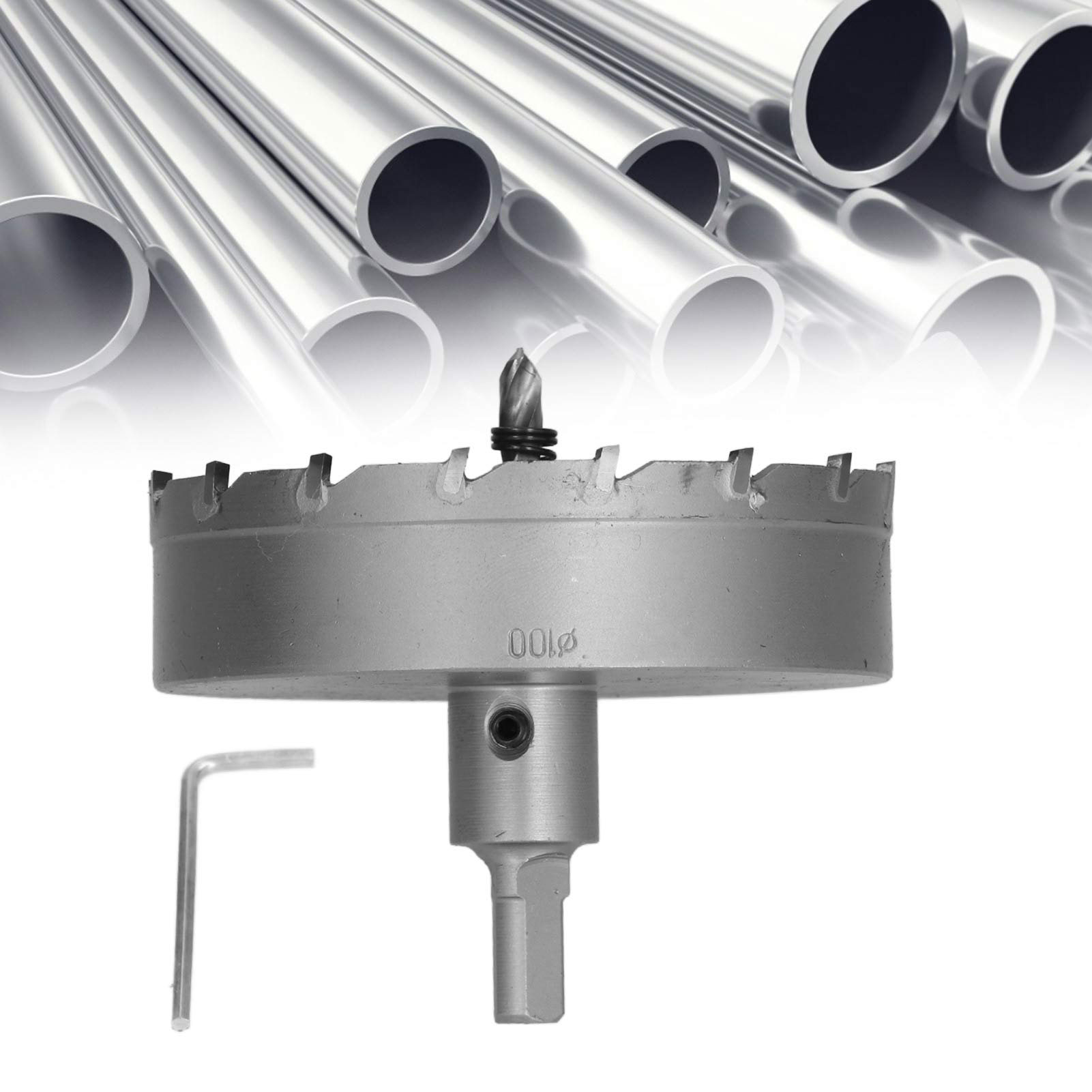40–100 Mm Hartmetall-lochsäge, Tct-bohrer, Lochsäge Für Metalllegierungen, 100 Mm