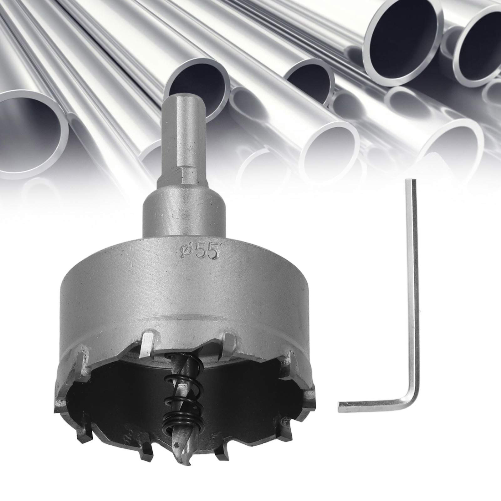 Hartmetall-lochsäge Von 40 Bis 100 Mm, Tct-bohrer, Lochsäge, 55-mm-hartmetall-lochsäge