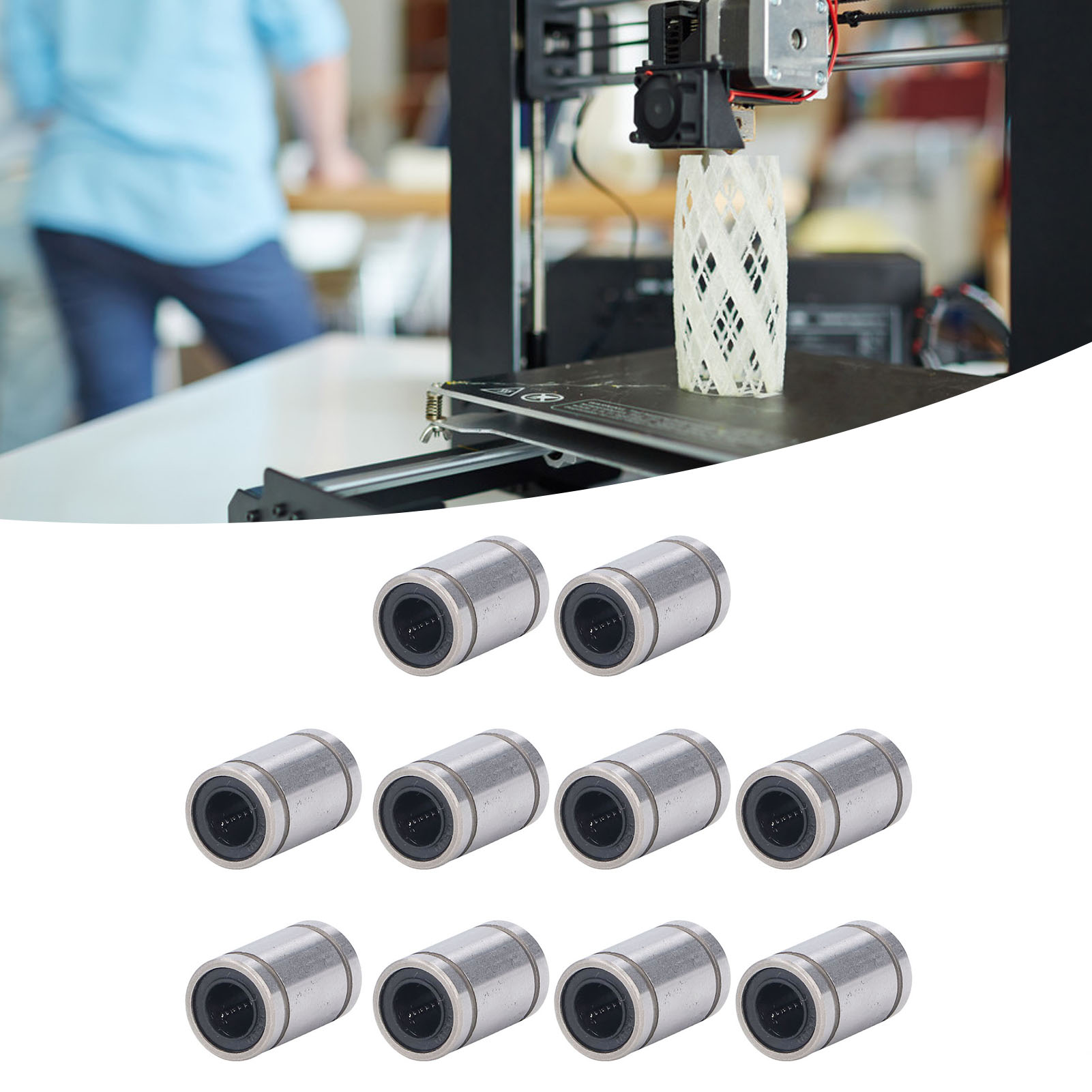 10 Lm8uu Linearführungen, Gleitschiene Für Die Optische Achse, Ersatzteile Für Den Prüfstand, Linearführungen