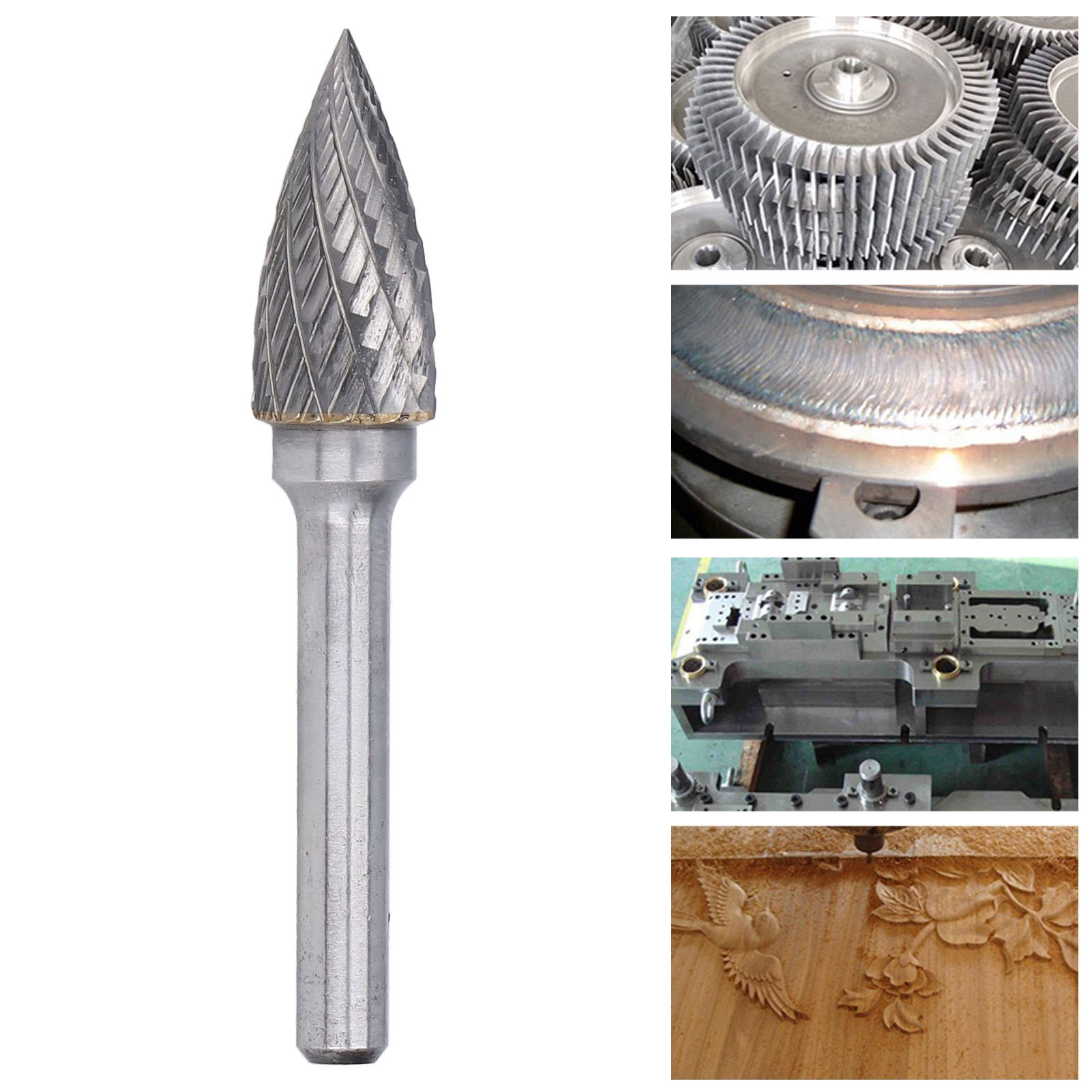 Gx1225 Gebogene Doppelnut-rotationsfeile