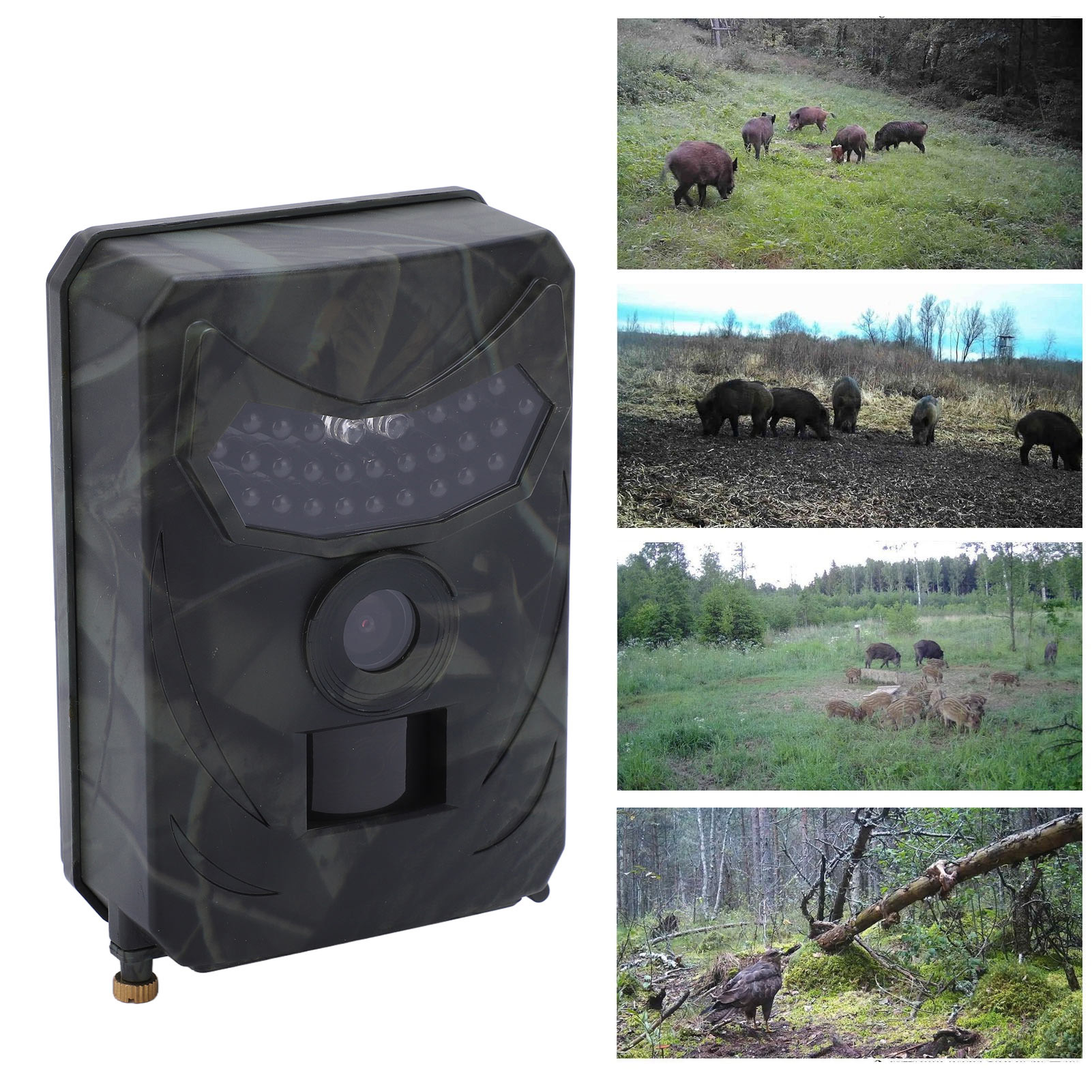 Pr100c 1080p Infrarot-kamera Mit Hoher Auflösung, Ip56 Wasserdichter Camcorder