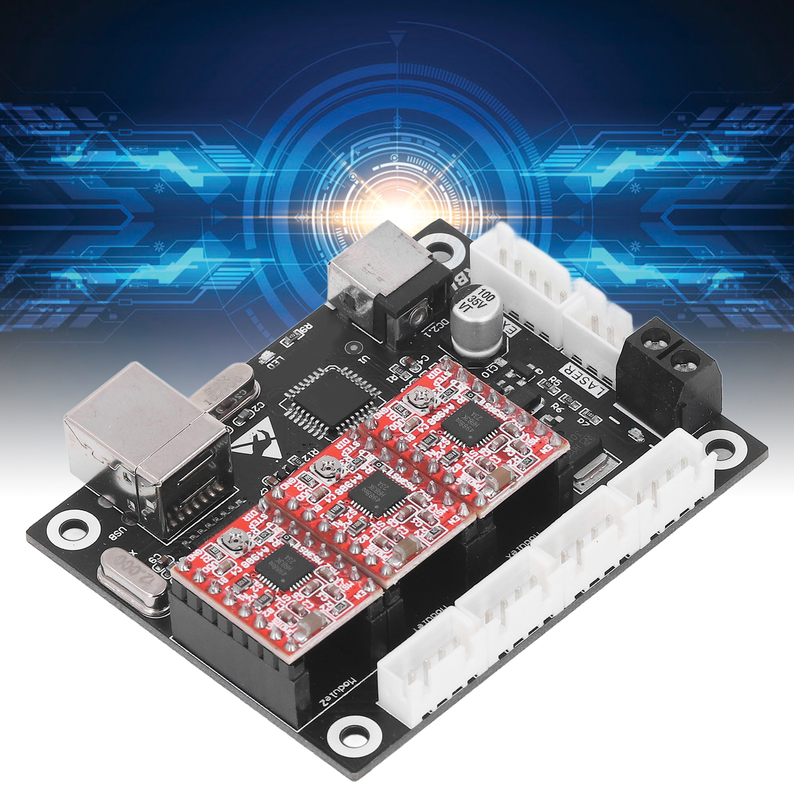 Motherboard Für Cnc-graviermaschine, Steuerplatine Für 3-achs-lasergravurmaschine, Steuerplatine Für Grbl-graviermaschine