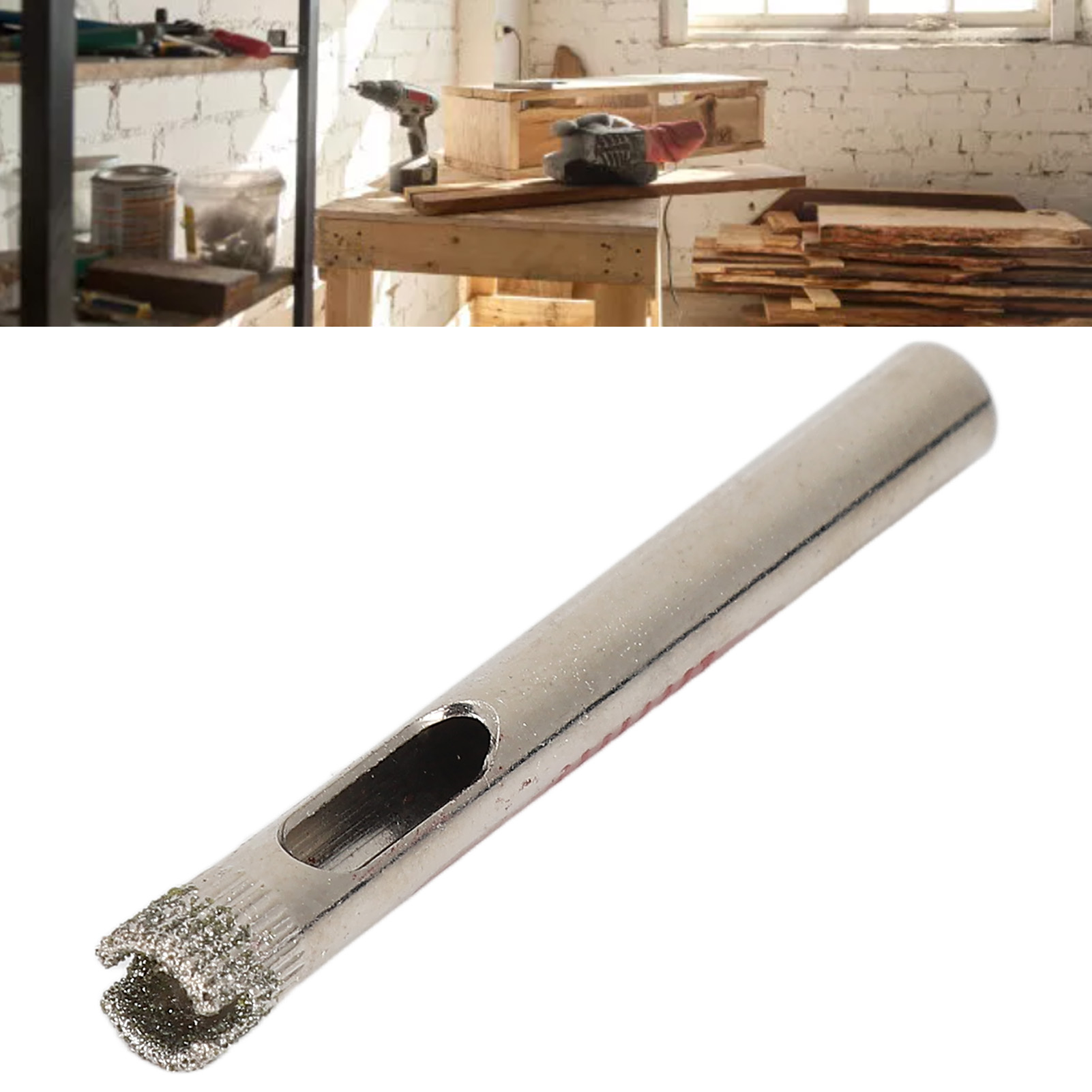 Lochsäge Für Holzbearbeitung, 6 Mm Bohrer, Zum Bohren Verschiedener Materialien, Auch Harter Und Spröder Materialien, 10er-packung.