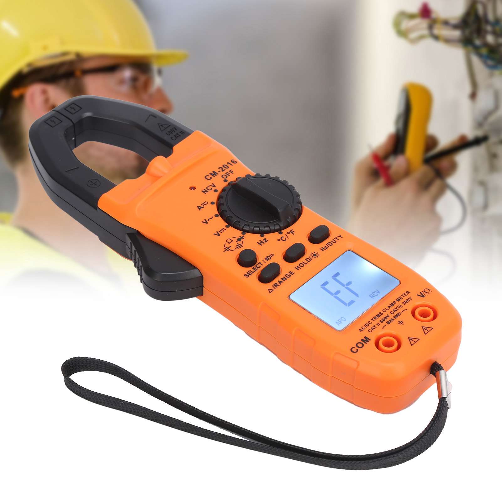 Vici Cm-2016 Multifunktions-digital-zangenmultimeter 600v/800mω Ac/dc (ncv True Rms)