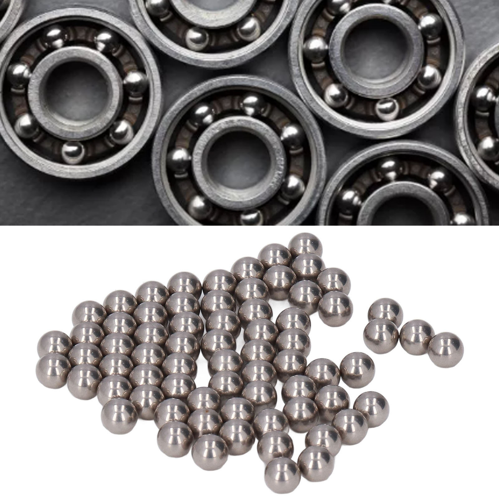 1000 Edelstahlkugeln (6 Mm), Kleine Massive Stahlkugeln, Präzisionsstahlkugeln