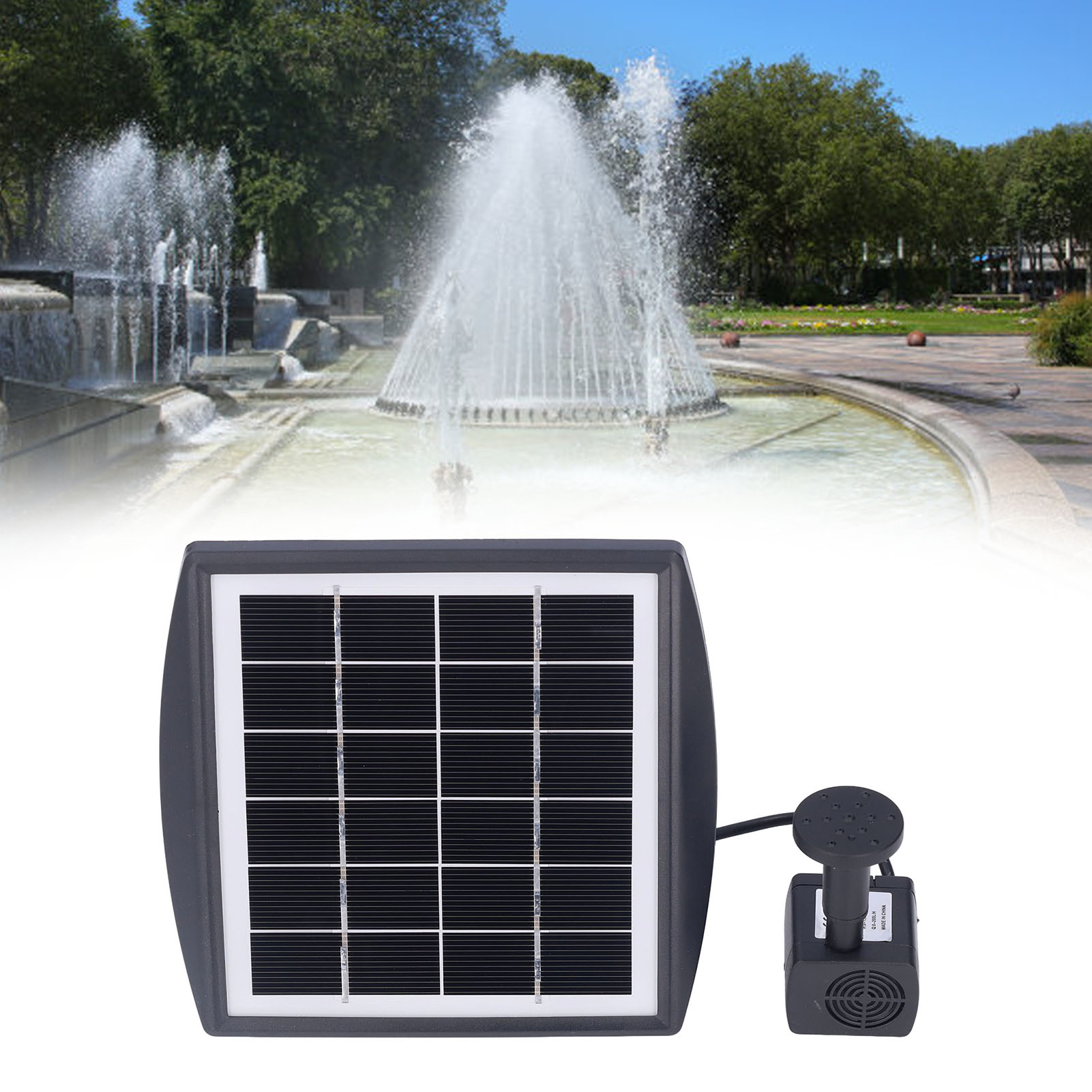 Solarbetriebener Bodenbrunnen Mit Gleichstrom-solarwasserpumpe, Der Keinen Stromanschluss Benötigt.