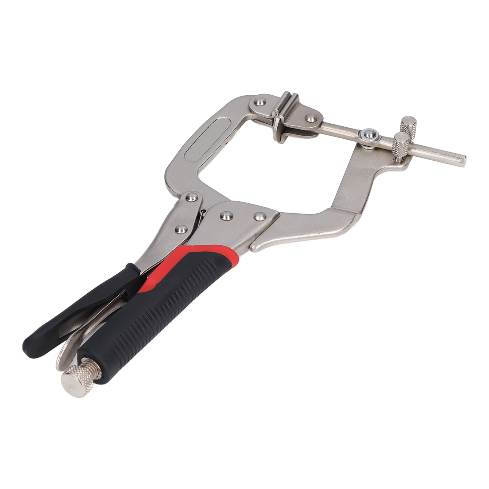 2-in-1-winkellochzange Mit Drehbarem Spannfutter Und Befestigungsschraube