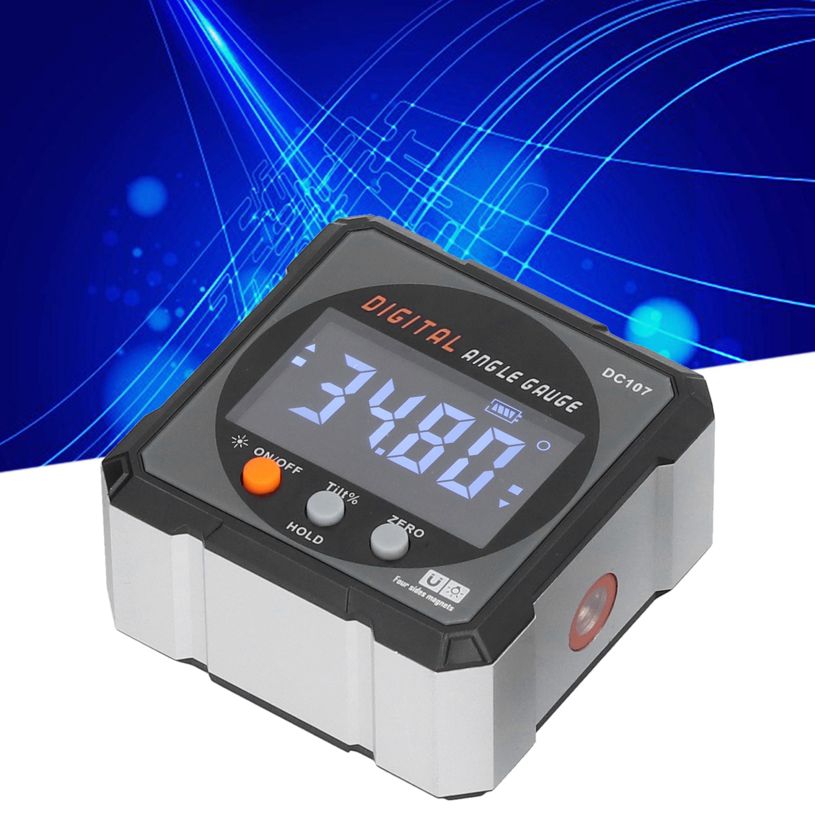 Ip54 Digital-neigungsmesser, Elektronische Wasserwaage, Laser-nivelliergerät, Bidirektionaler Laser-neigungsmesser, Winkelmesser