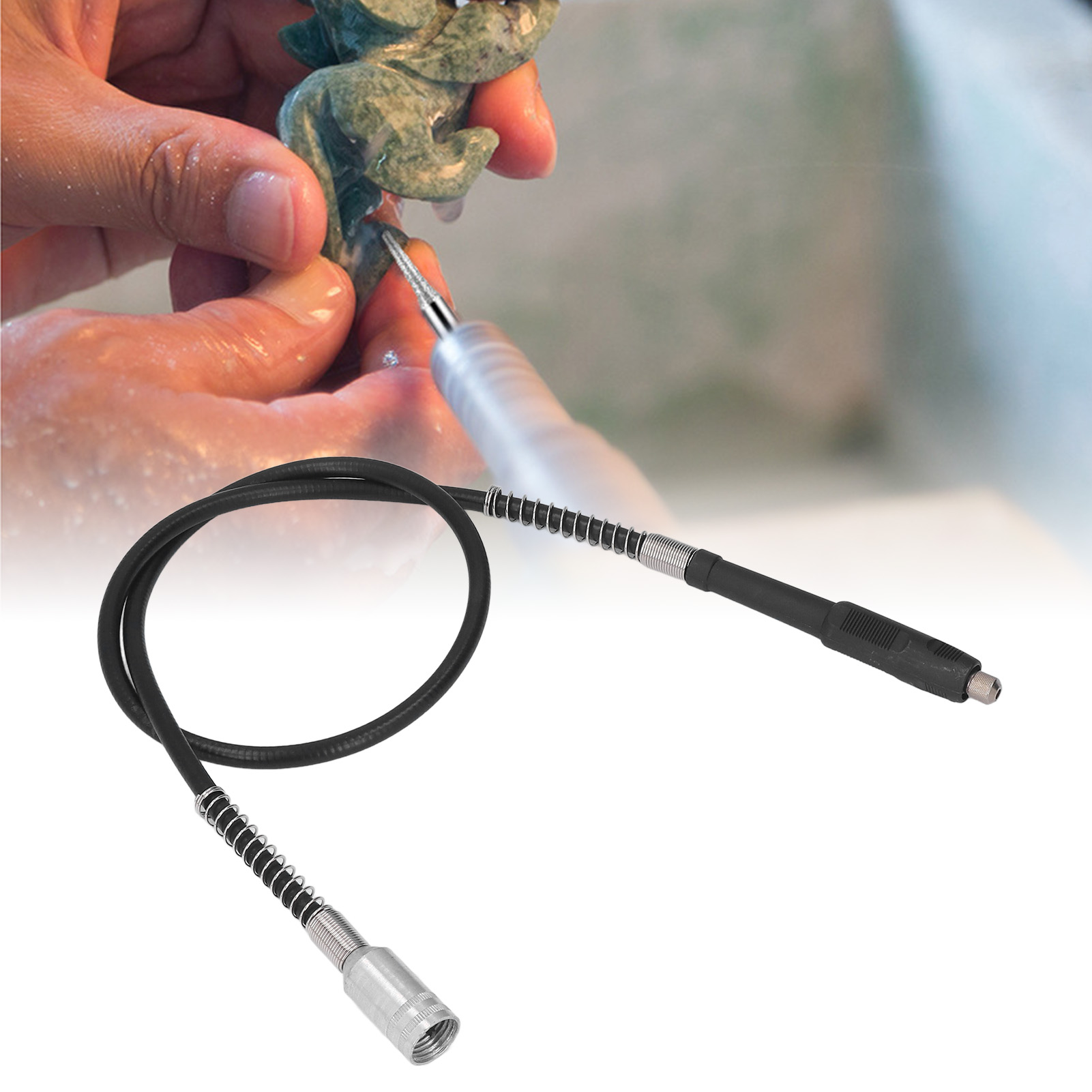 3-mm-gewindeanschluss Für Kleine Elektrische Bohrmaschinen/schleifmaschinen, Flexibler Wellenanschluss Für Gravierstift-/schleifmaschinenverlängerung, Flexible Welle