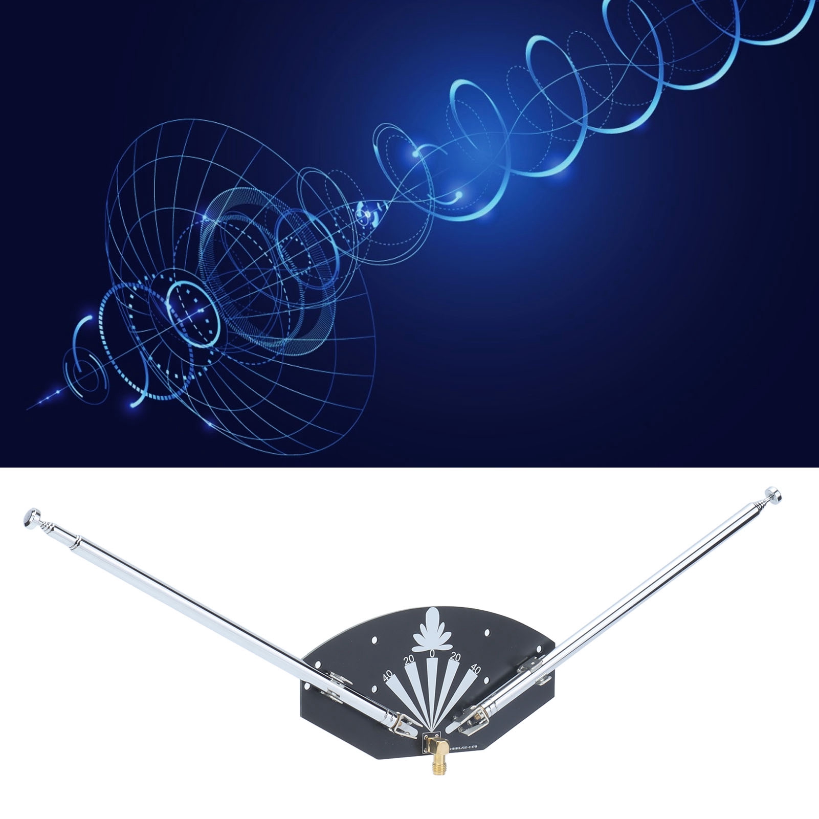 Teleskop-fm-antenne Für Einen Hochverstärkenden Fernsteuerempfänger Für Die Aeronautische Satellitenbildgebung (wolken) 75–360 Mhz