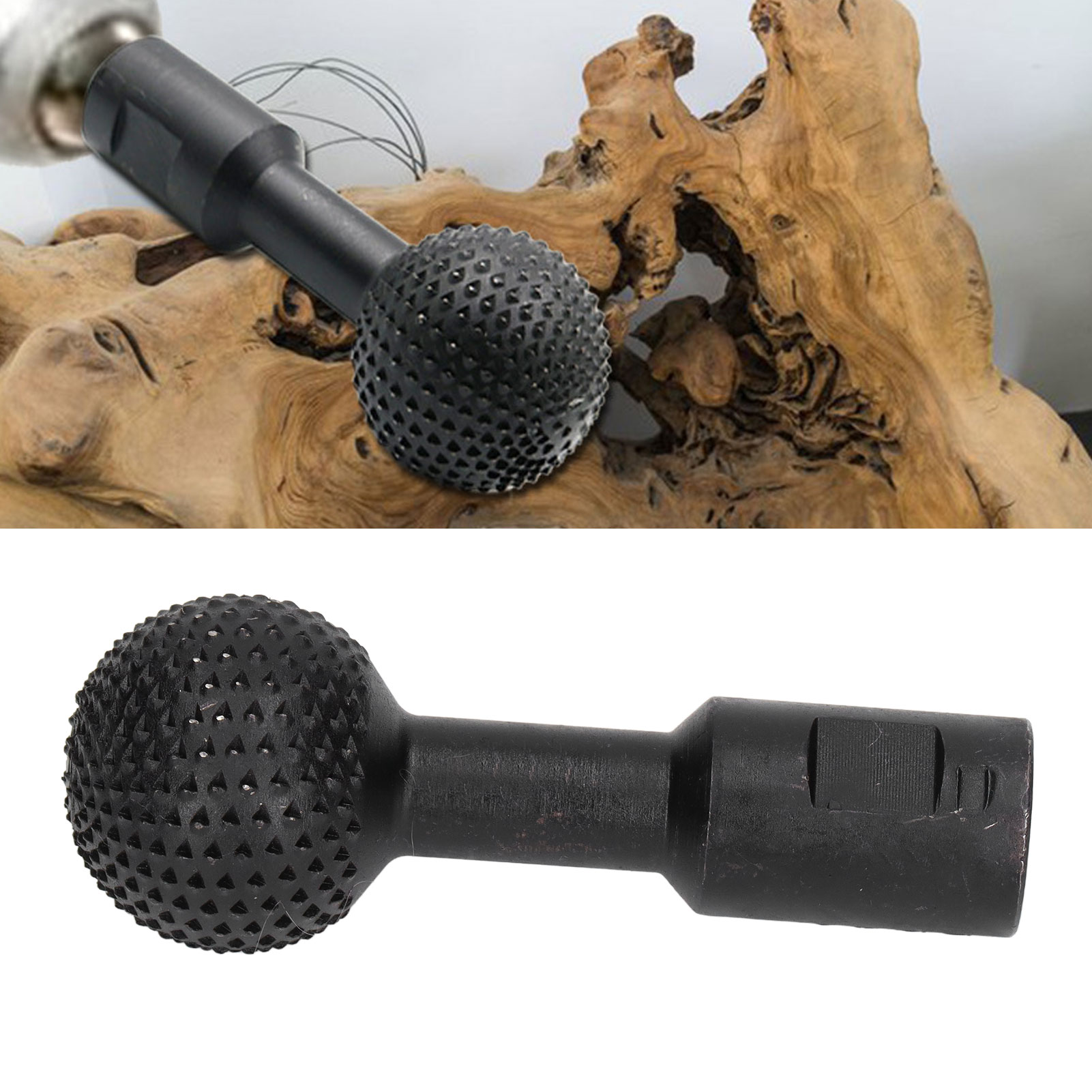 14-mm-kugelfeile Für Holzschnitzereien, Rotationsfeile, Kugelfeile, Schwarz