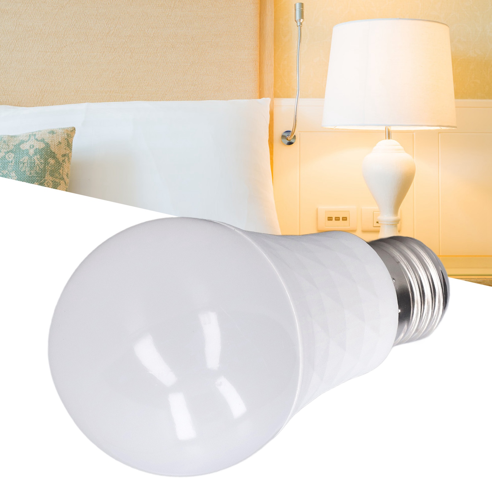 Intelligente Led-lampe (180–240 V, Ac) Mit Einstellbarer Farbtemperatur, Bluetooth-fernbedienung, Dimmbarkeit Per App, Dreifarbiger Led-beleuchtung (warm Und Kalt) + Gateway