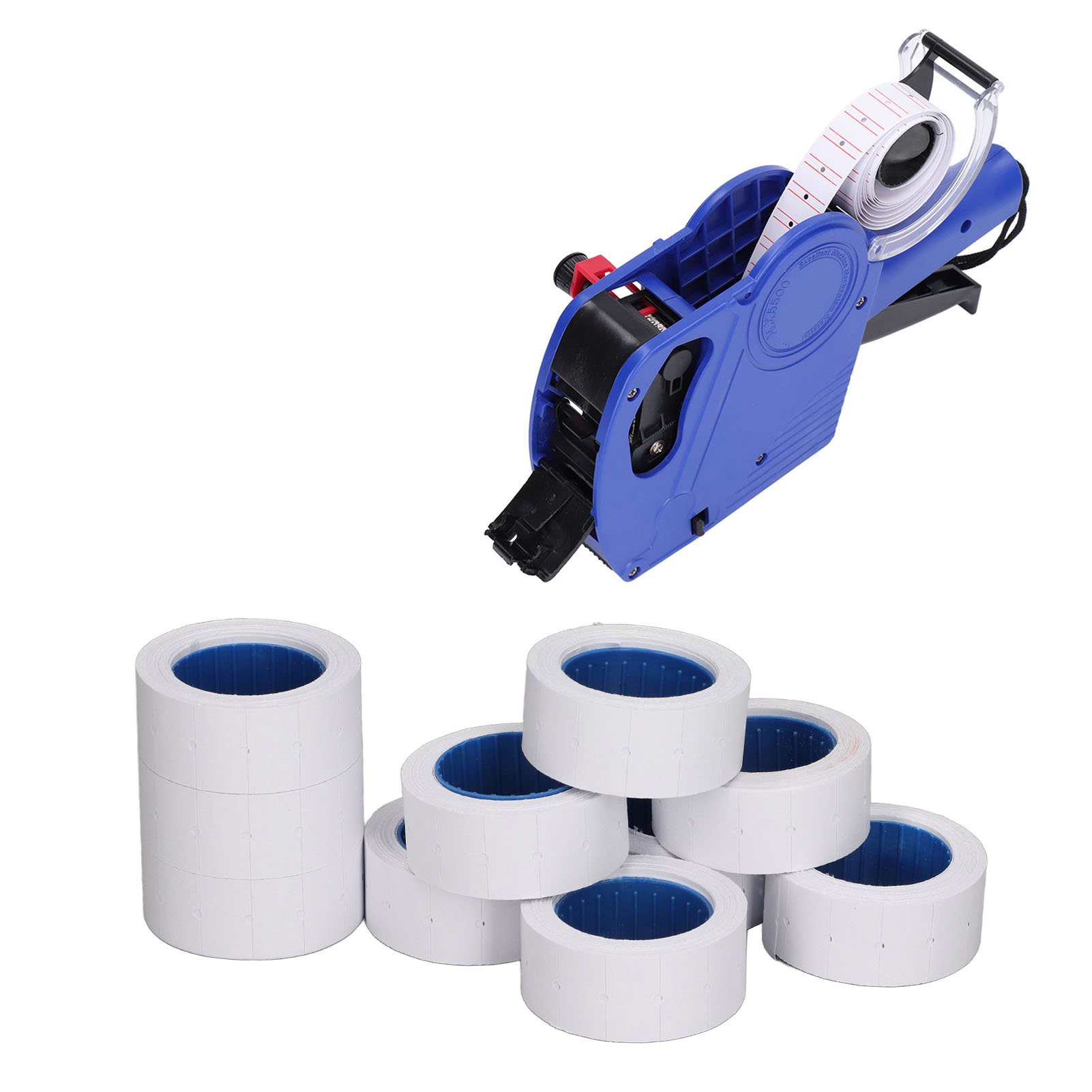 Mx5500 Preisschildpapier (3 Rollen Pro Packung, 15.000 Blatt Pro Packung), Einreihiges Supermarkt-preisschildpapier 2112mm, Reinweiß.