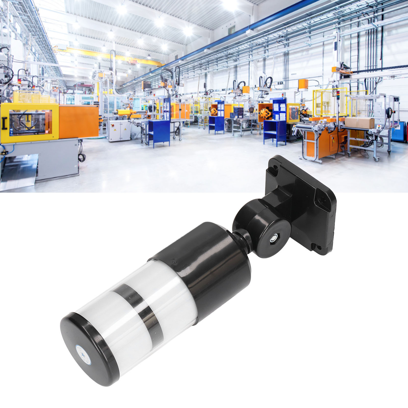 Berm® Doppellagige, Faltbare Led-signalleuchte Mit Dauerbeleuchtung Für 12-24v Dc Industriemaschinen
