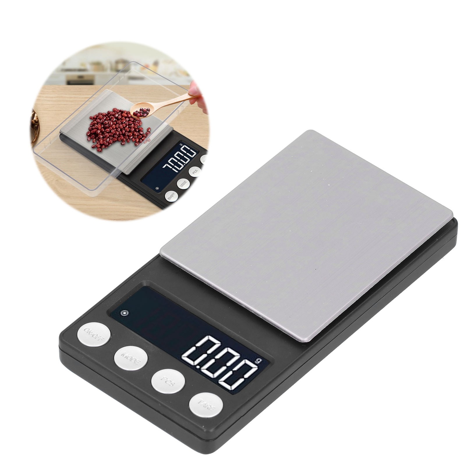 Elektronische Mini-taschenwaage Für Schmuck, Gold, Karat, Tragbare Heilkräuter, 500 G/0,01 G.