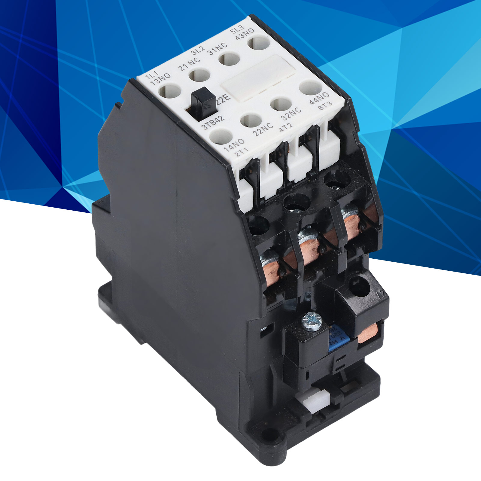 Wechselstromschütz 3tb42, 220 V Ac, 50 Hz, 16 A, 2 Schließer + 2 Öffner, Din-schienenmontage