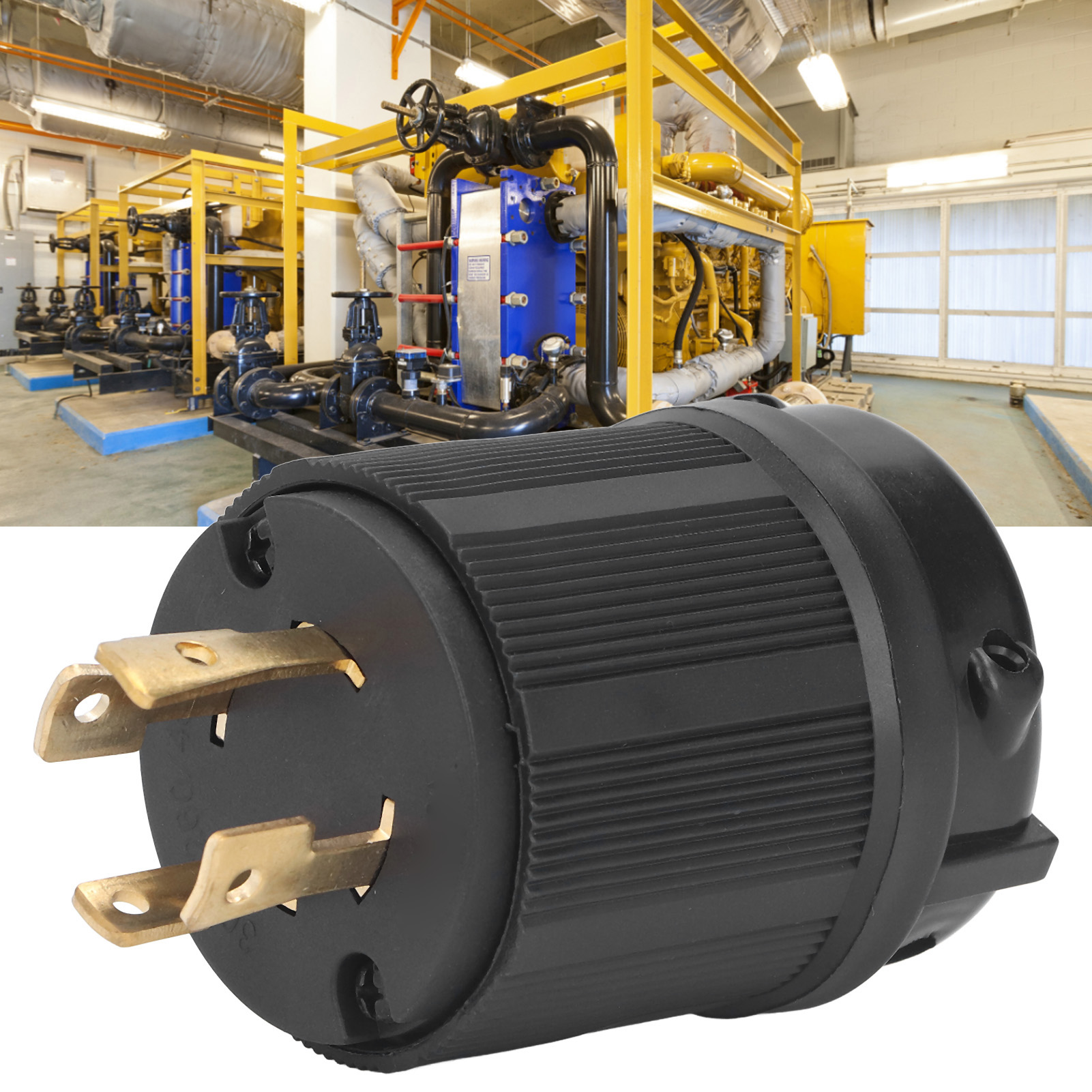 Amerikanischer Industriestecker Nema L14-30p, Vierpolig, Mit Verriegelungsschutz, 260/450 V Ac, 30 A.