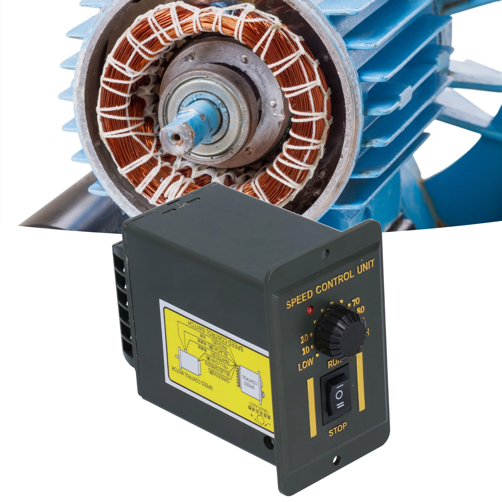 Drehzahlregler Für 220-v-wechselstrommotor Mit Drehzahlumkehr, 200 W