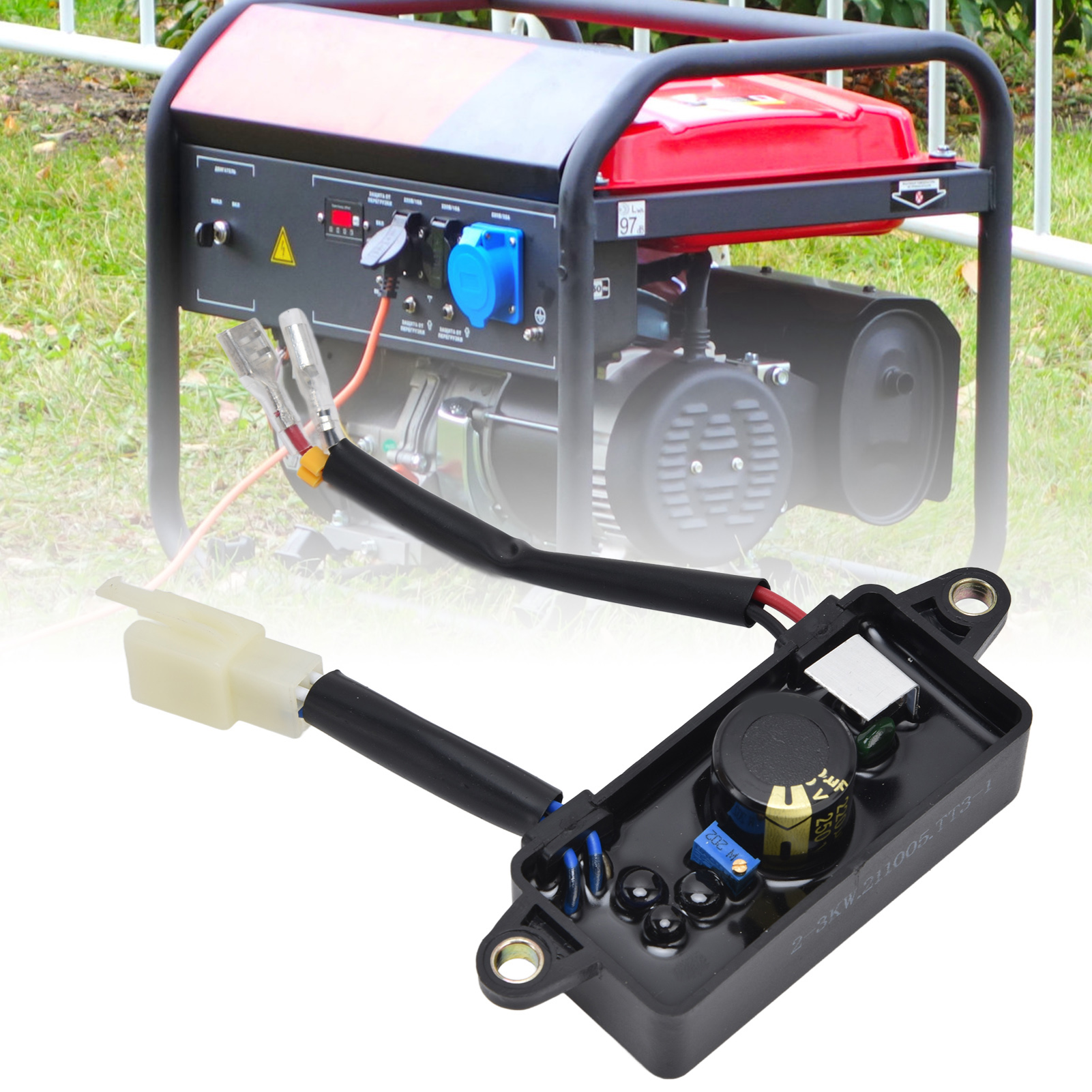 Ersatzteile Für 2-3 Kw Benzingeneratoren: Spannungsregler, Spannungsstabilisator, Automatischer Spannungsregler (avr), Spannungsstabilisator Für Wasserpumpe/motorhacke