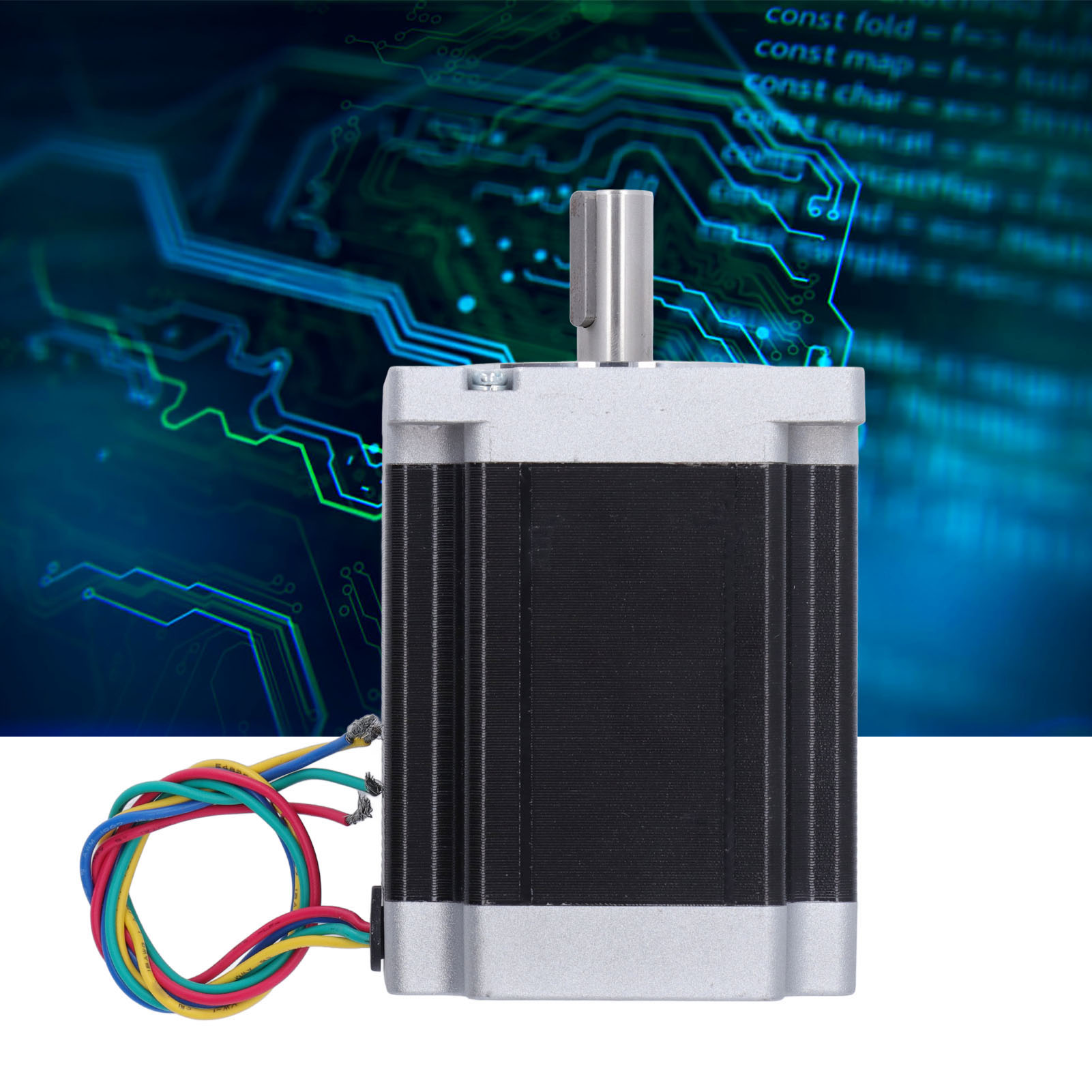 14 Mm Wellendurchmesser, Keilnut, 8,5 Nm Zweiphasen-hybrid-schrittmotor