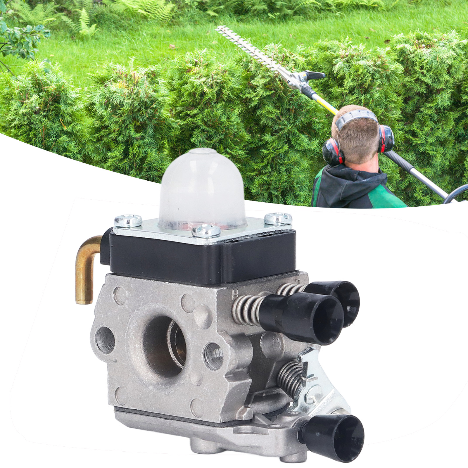 Vergaser Kompatibel Mit Stihl Hs 75, 80, 85, Hs71, Hs80 Und Hs85 Freischneidern.