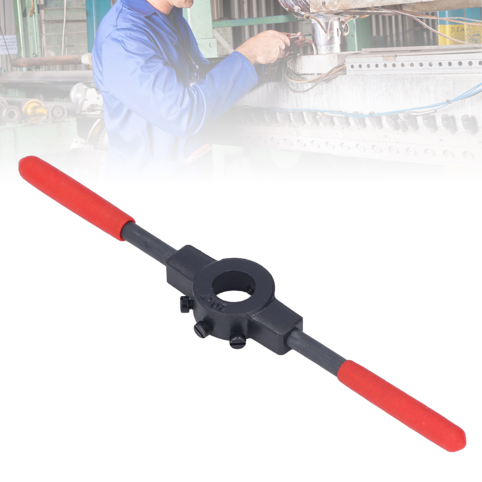 Rundmatrizenschlüssel, Gewindespanner, Rundmatrizenhalter, Manueller Matrizenschlüssel, Gewindewinde, Gewindewinde Für Rundmatrizen M4,5-6