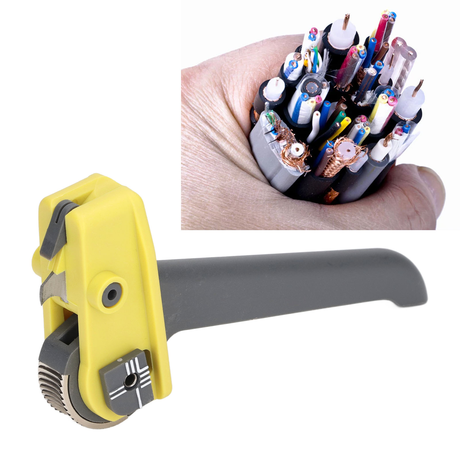 Kms-k Glasfaser-abisolierzange, Längs-glasfaser-abisolierzange, Längs-glasfaser-abisolierzange, Drahtabisolierzange