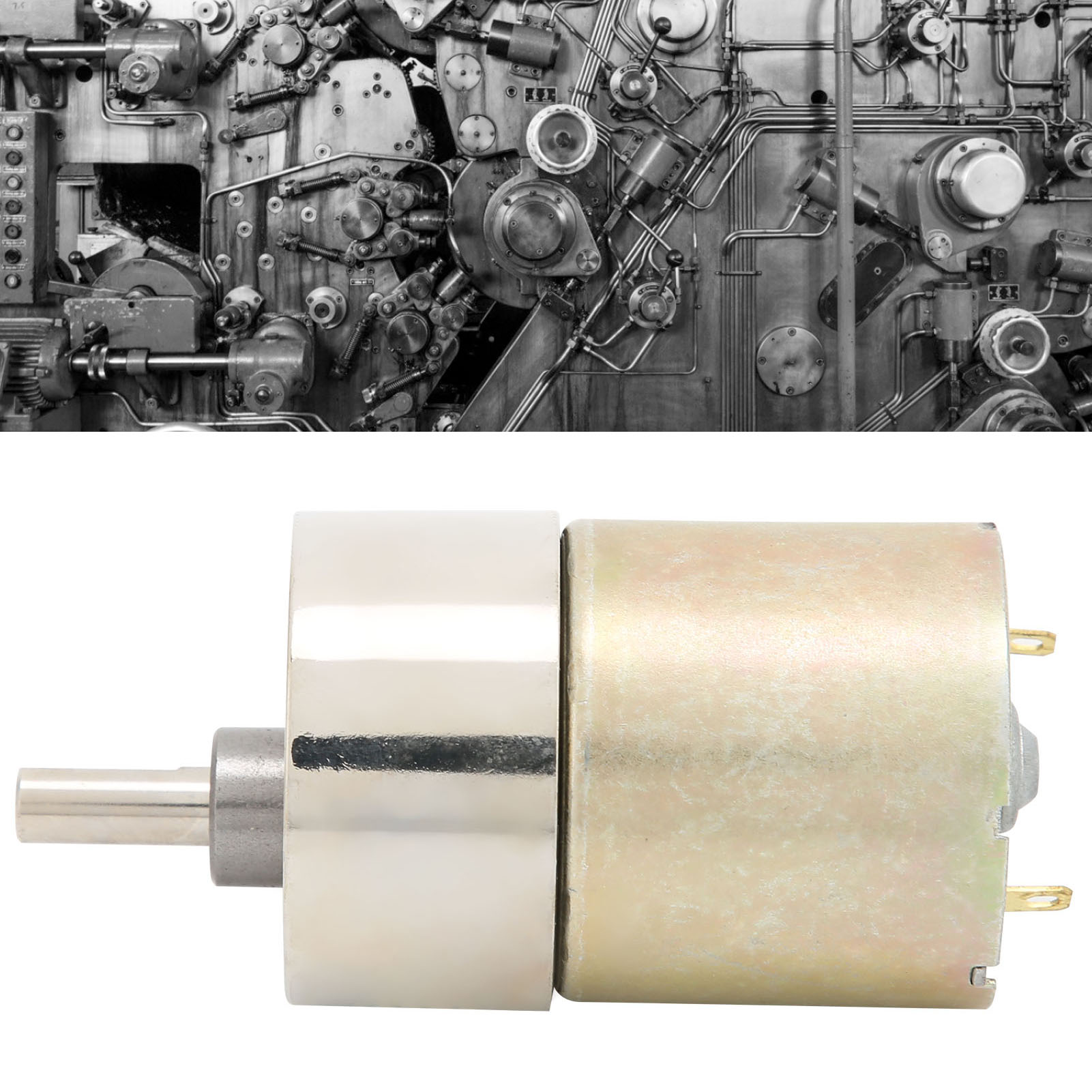 Xd-37gb520 Miniatur-getriebemotor + Standard + Drehzahlregler, 24v Dc, Niedrige Drehzahl (200 U/min), Mit Vorwärts- Und Rückwärts-drehzahleinstellung.