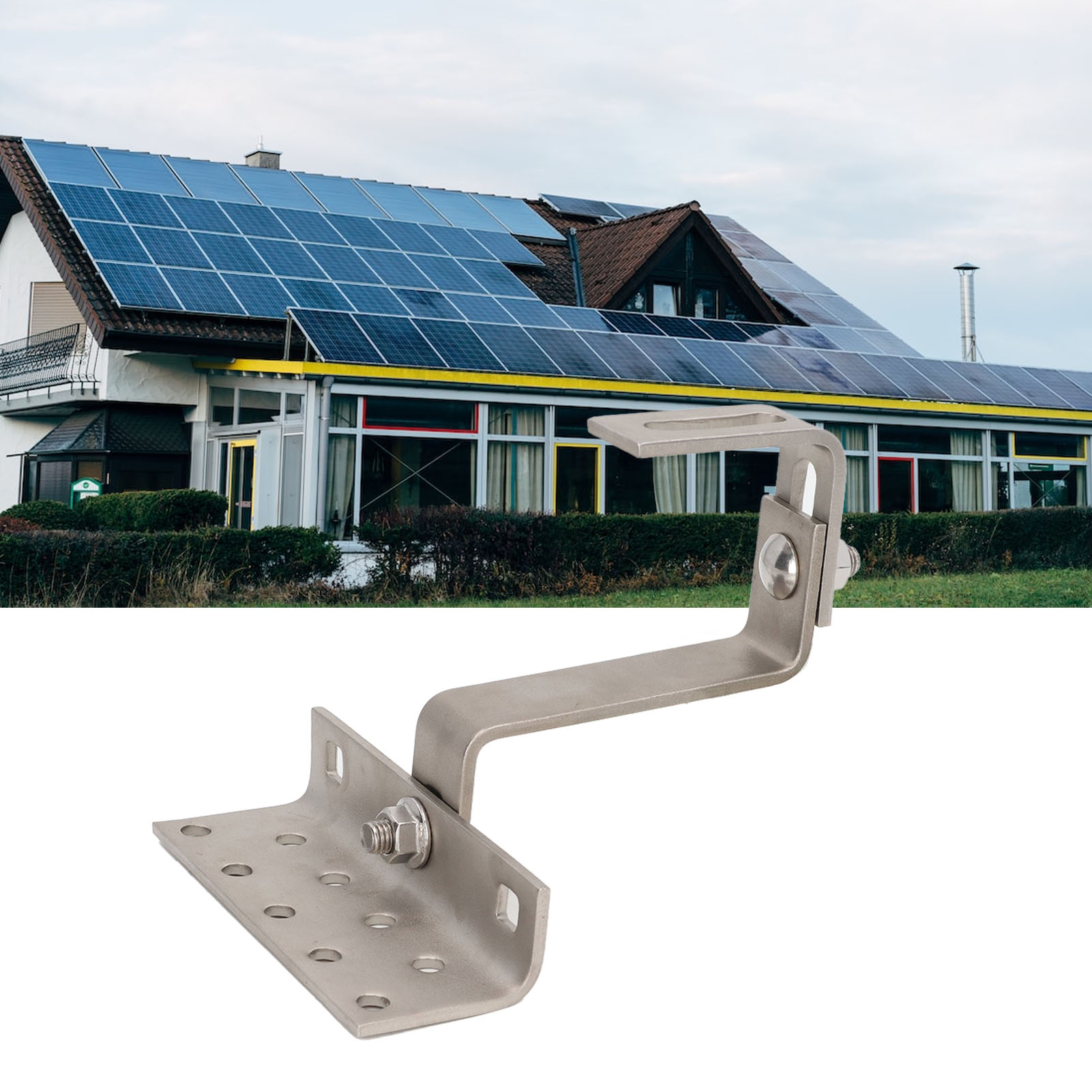 Montagehaken Für Photovoltaikmodule, Dachhaken, Zubehör, Um 180° Verstellbare Nivellierhaken