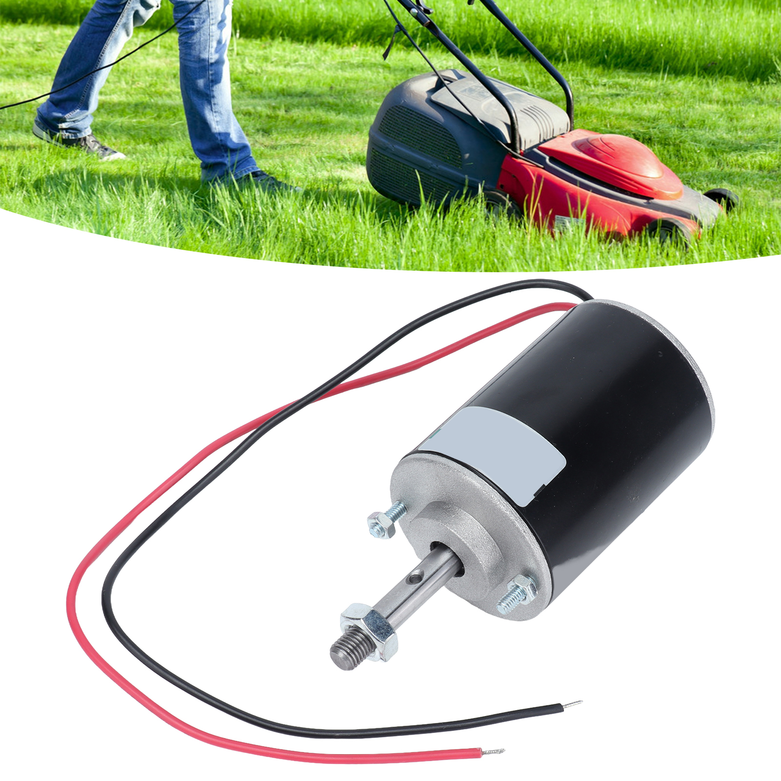 Xd-3420 Hochgeschwindigkeits-gleichstrommotor Mit Permanentmagnet, Gewinde, 30 W + Netzteil + 24-v-drehzahlregler, 7000 U/min