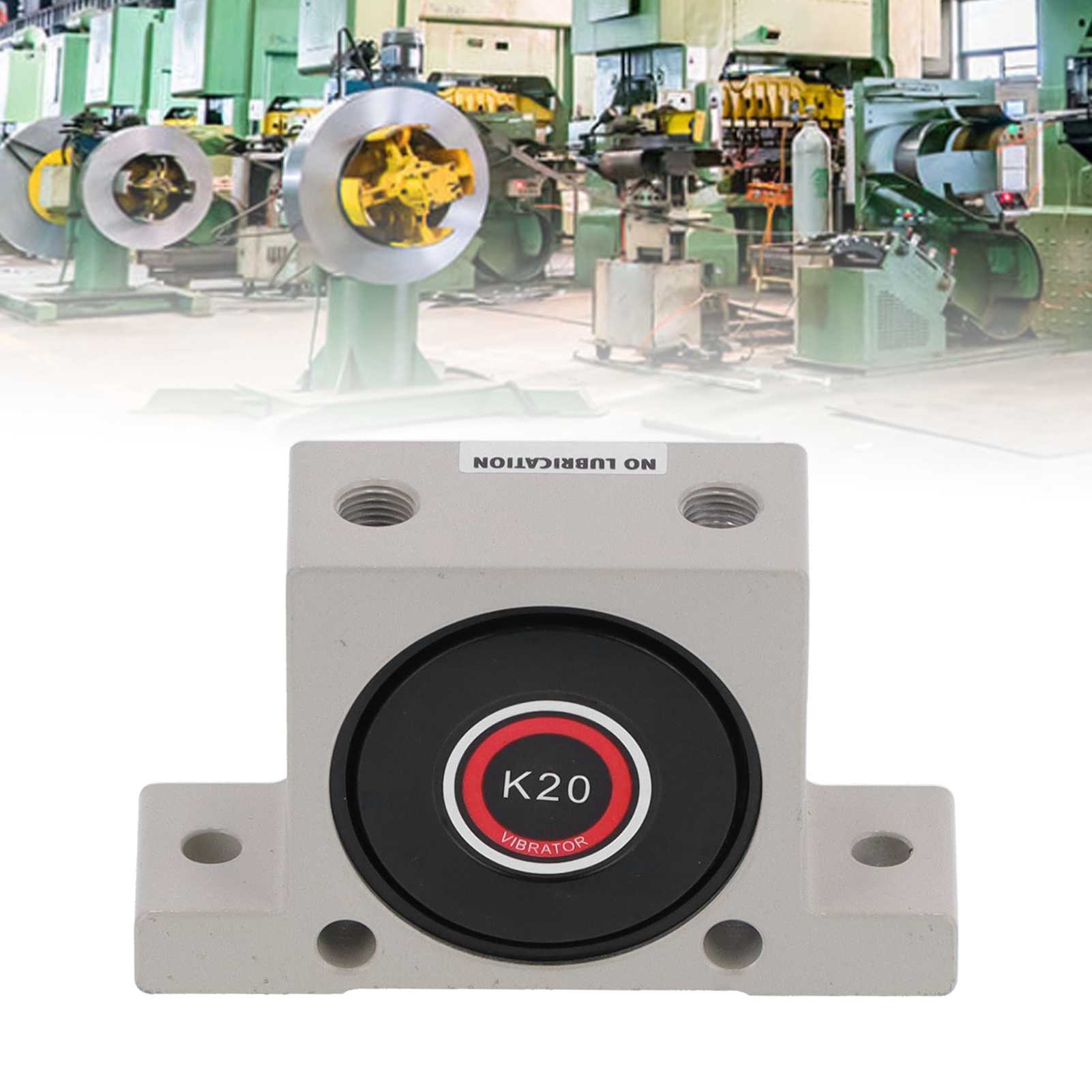 K20/k25 Pneumatischer Kugelvibrator, Luftvibrator Für Die Zuführung Kleiner Materialmengen, K20 Oszillation