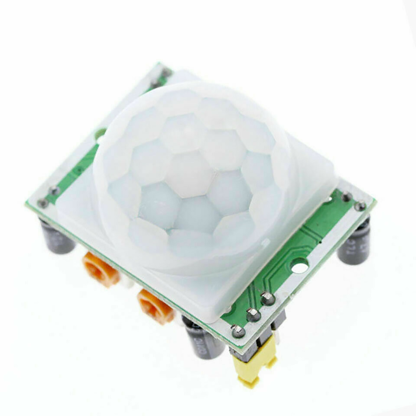 Hc-sr501 Modul Zur Infrarot-personenerkennung, Pyroelektrischer Infrarotsensor, Importierte Sonde, Grüne Karte