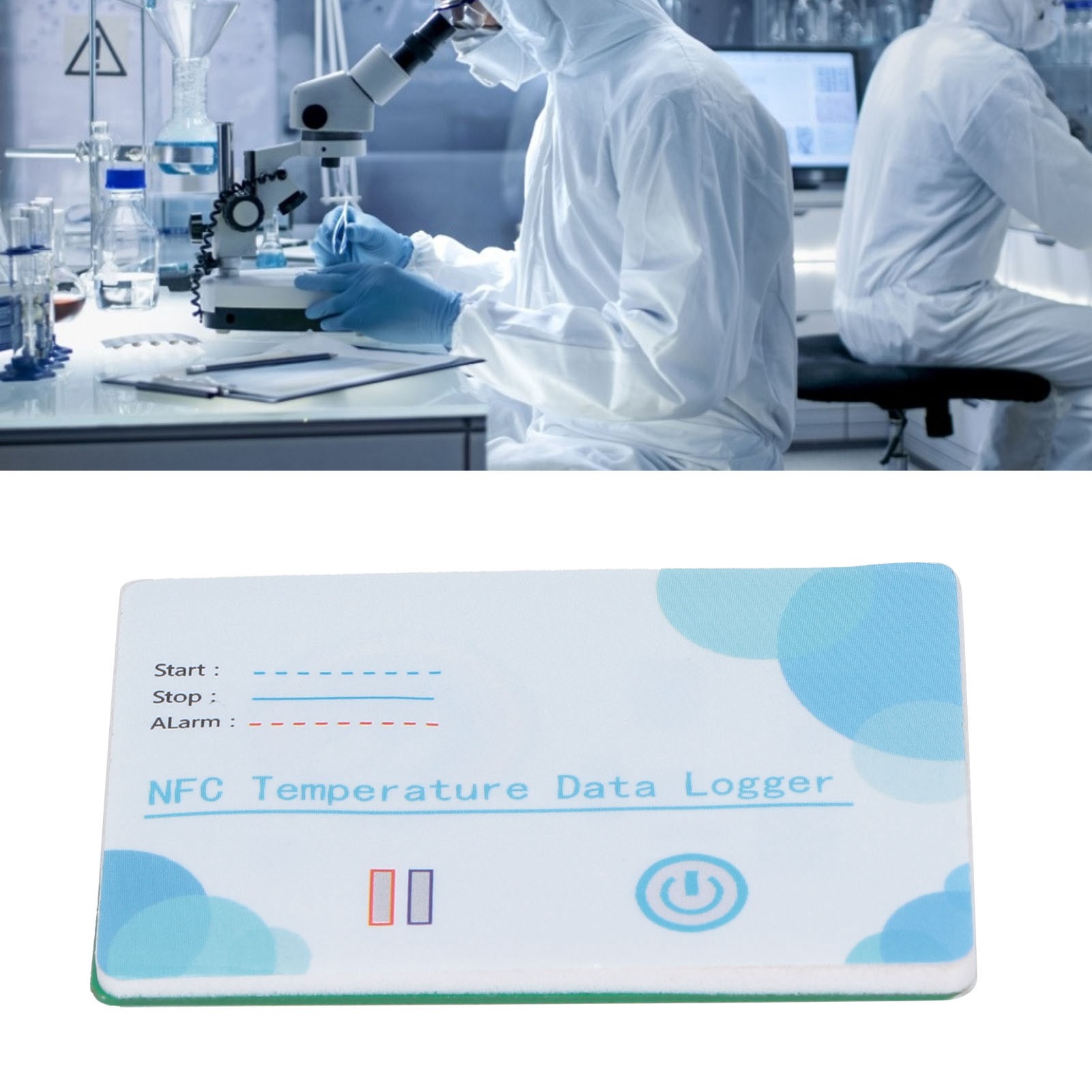 Tte35124 Temperaturdatenlogger Mit Bluetooth, Usb Und Nfc – Einweg-datenlogger Mit App-anbindung Zum Datenexport