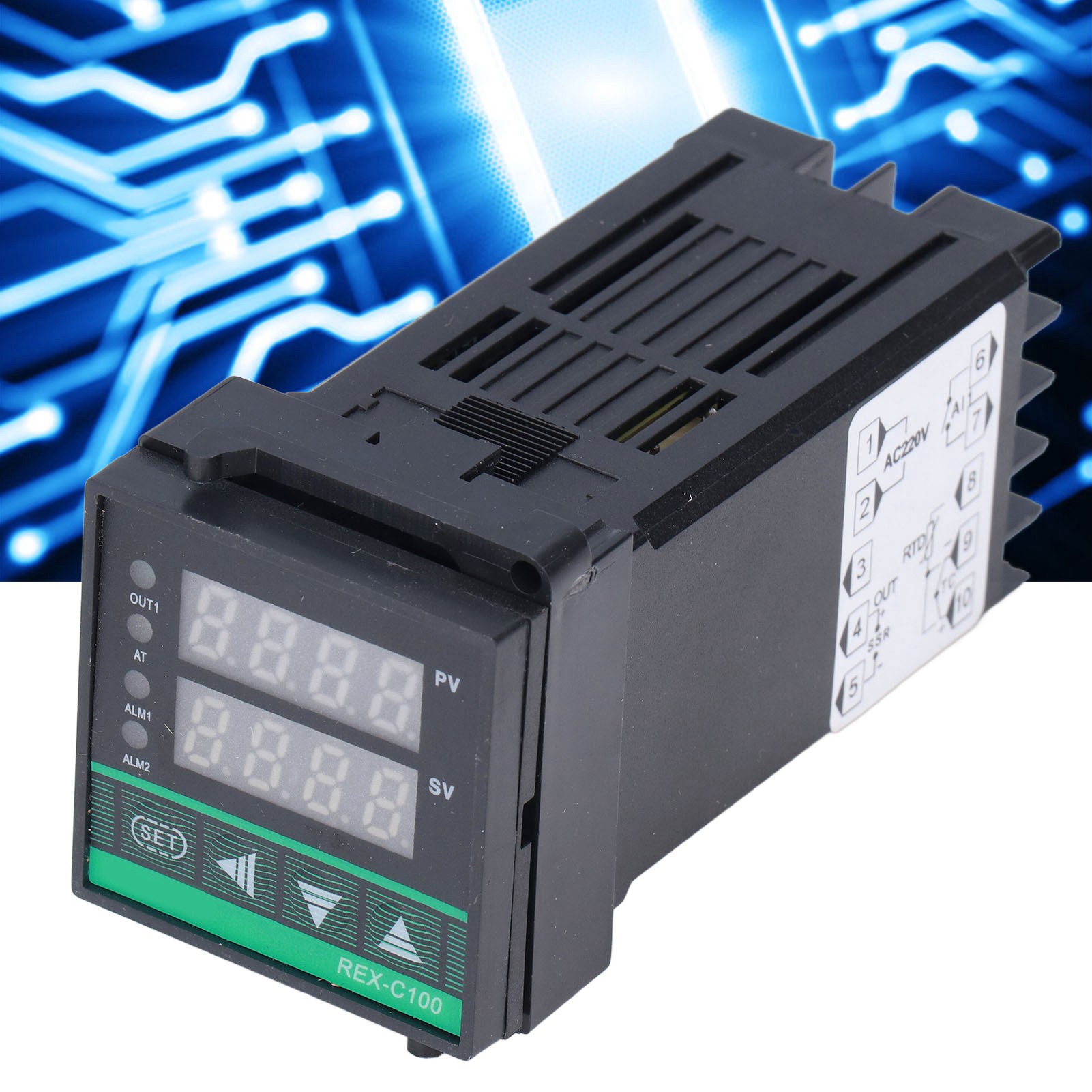 Rex-c100fk02-van Intelligenter Temperaturregler Mit Digitalanzeige