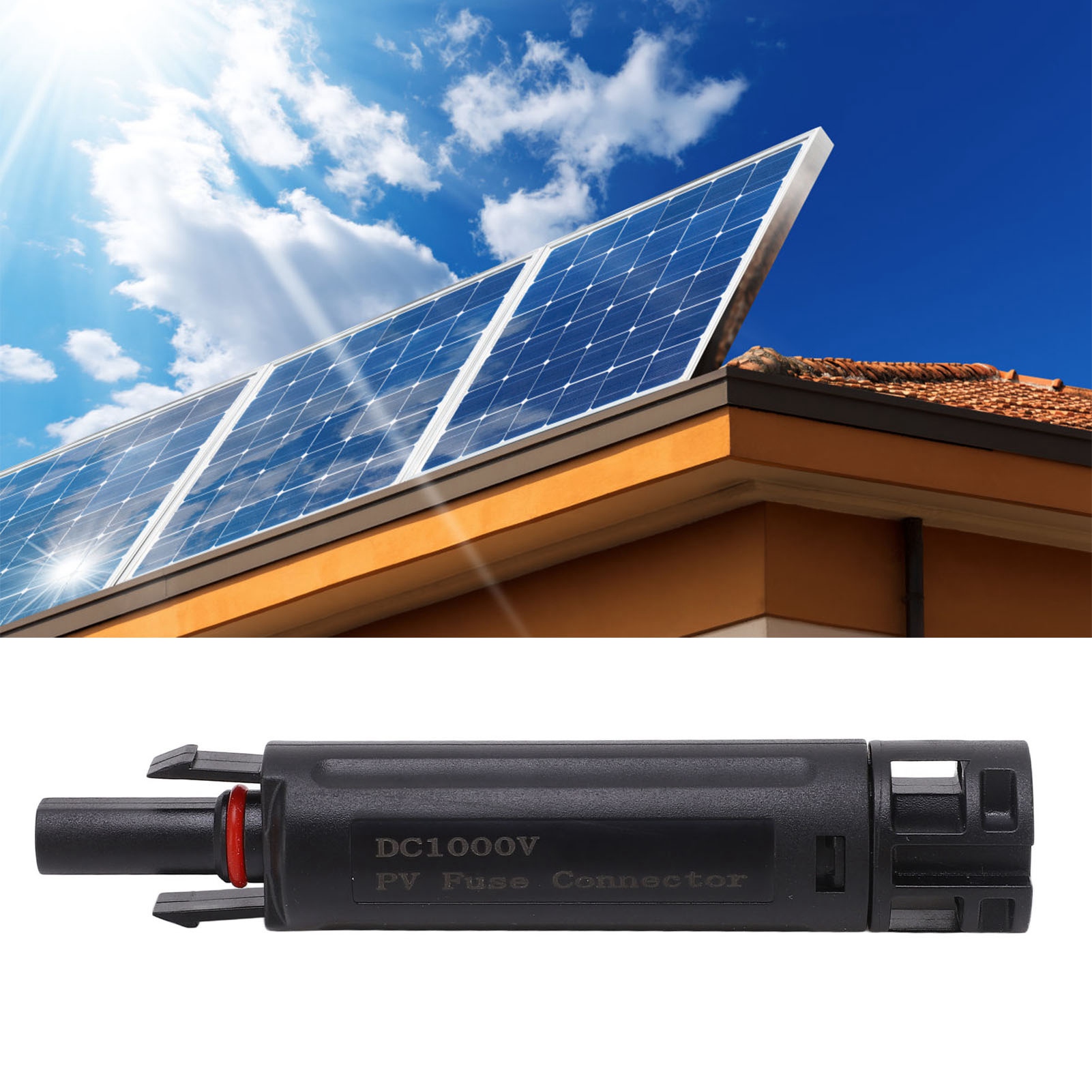 Mc4 1000v Photovoltaik-leistungsschalter/sicherung, 30a Direkteinsteck-sicherungshalter