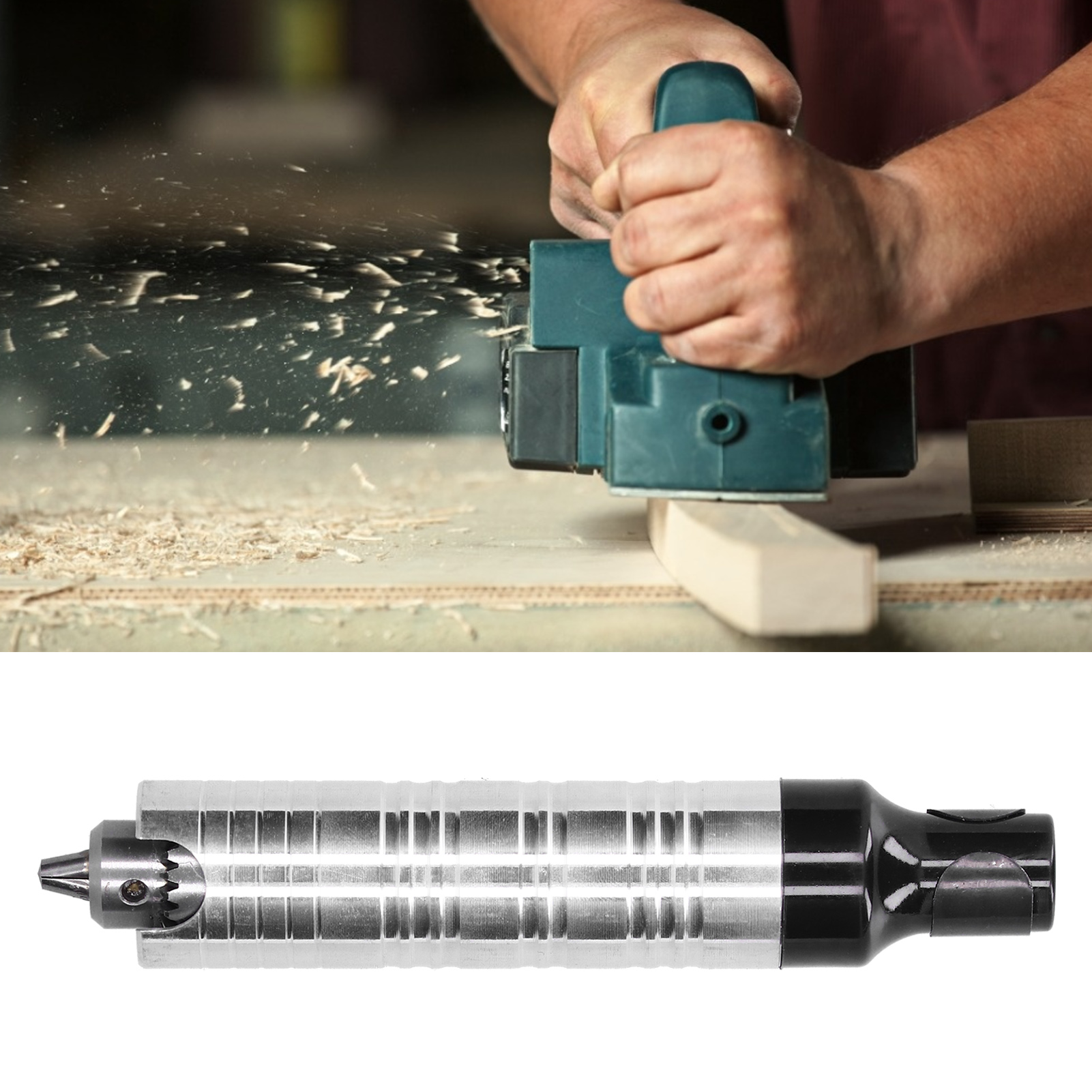 Griff Für Schleifmaschinen Und Elektrische Bohrmaschinen, Flexibler Wellengriff, Hochpräzises Bohrfutter, Gravierstift (0,3-6,5 Mm).