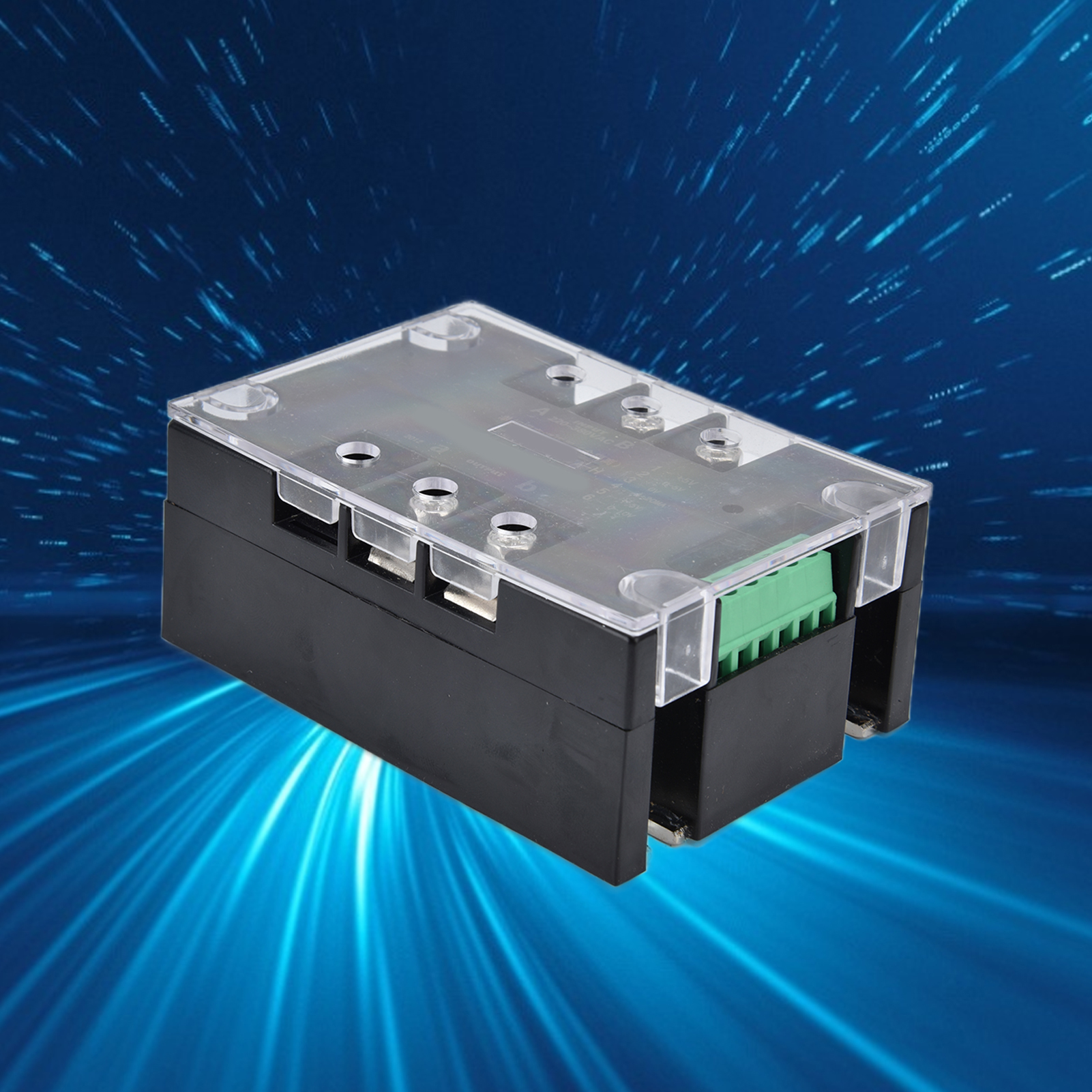 Einphasiger Halbleiter-spannungsregler, Thyristor-spannungsregler, 220–380 V Ac Halbleiter-wechselspannungsregler Ssr-20wa-s Ohne Kühlkörper