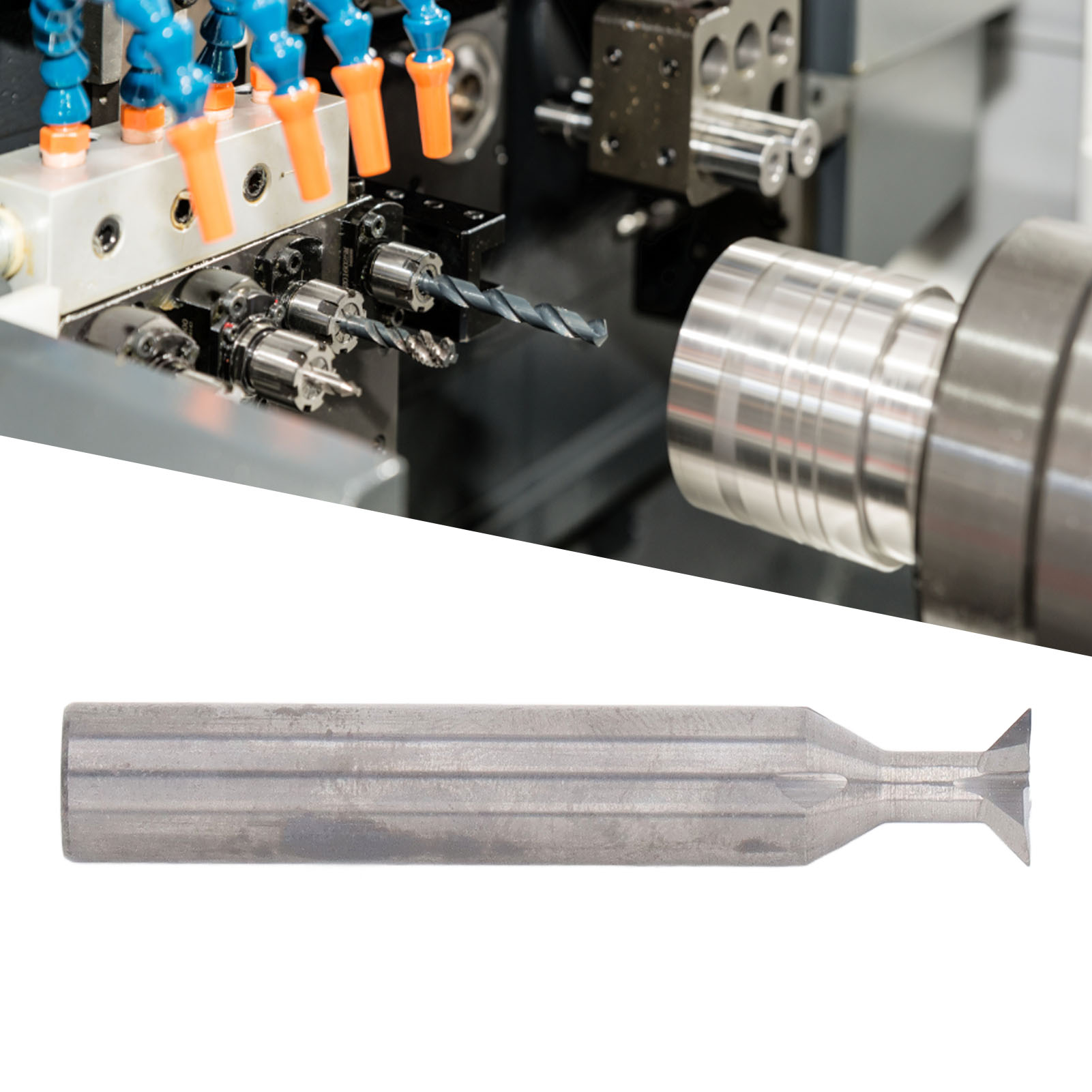 10-mm-vollhartmetall-schwalbenschwanzfräser, 10 X 45° X 60 Mm