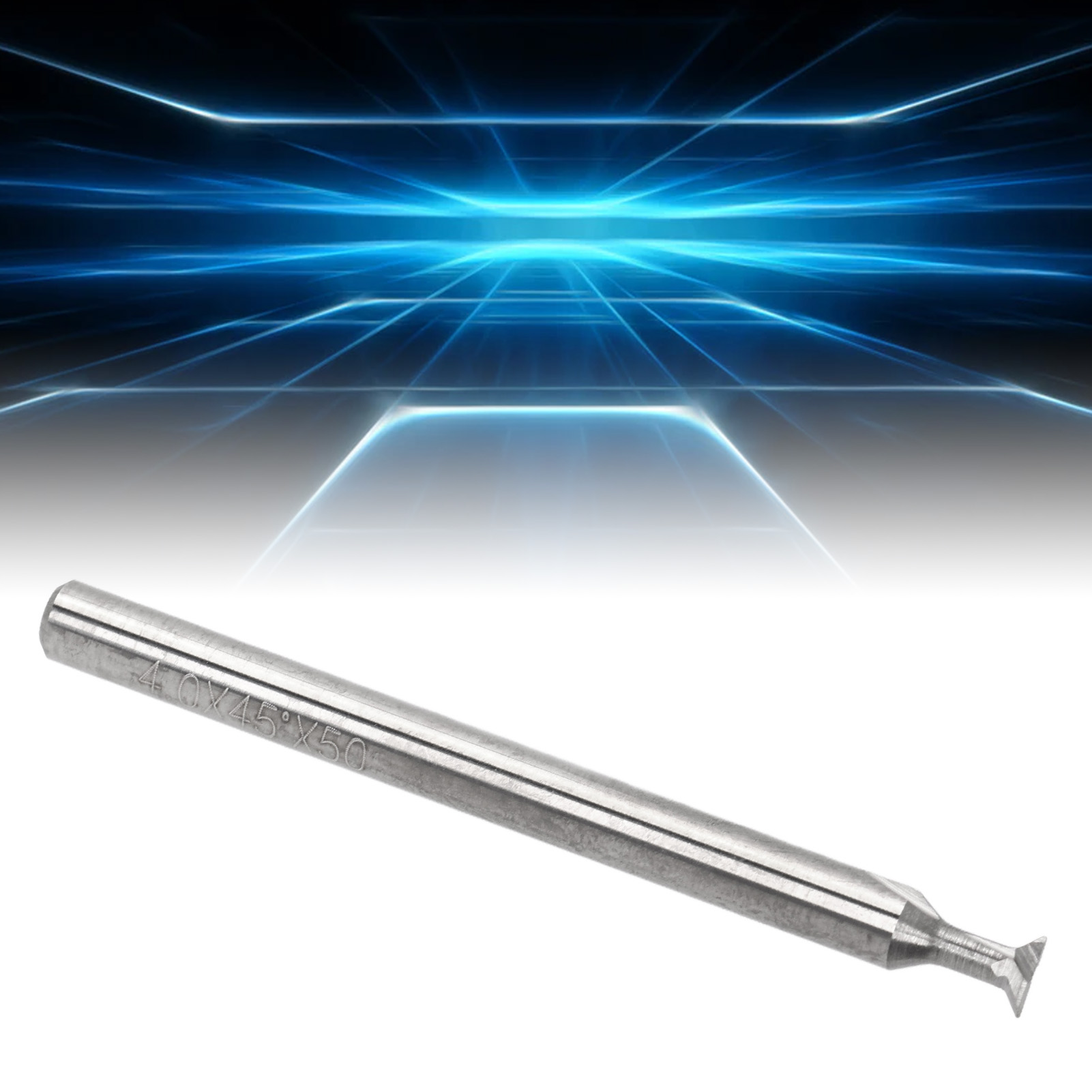 4-mm-schwalbenschwanzfräser, Vollhartmetallfräser Für Schwalbenschwanznuten, 4 X 45° X 50 Mm