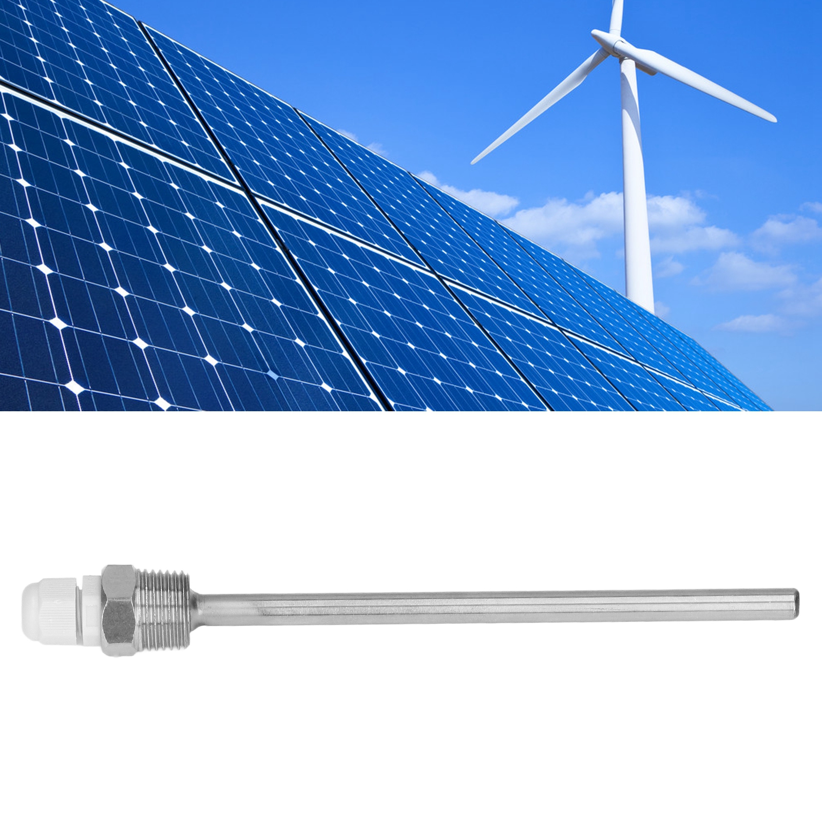 164-mm-temperatursensorgehäuse, Blindrohr, Zubehör In Solarqualität