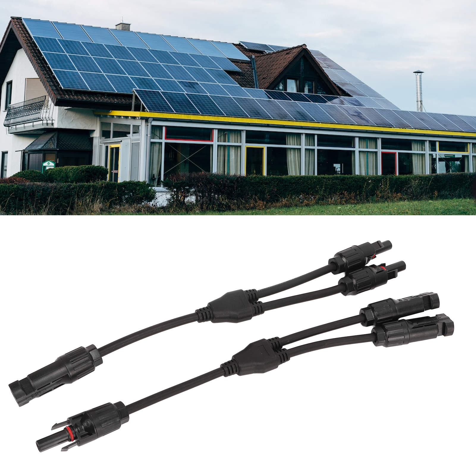 Paar Y-förmige 1000v 30a Photovoltaik-steckverbinder Mit Mc4-steckern