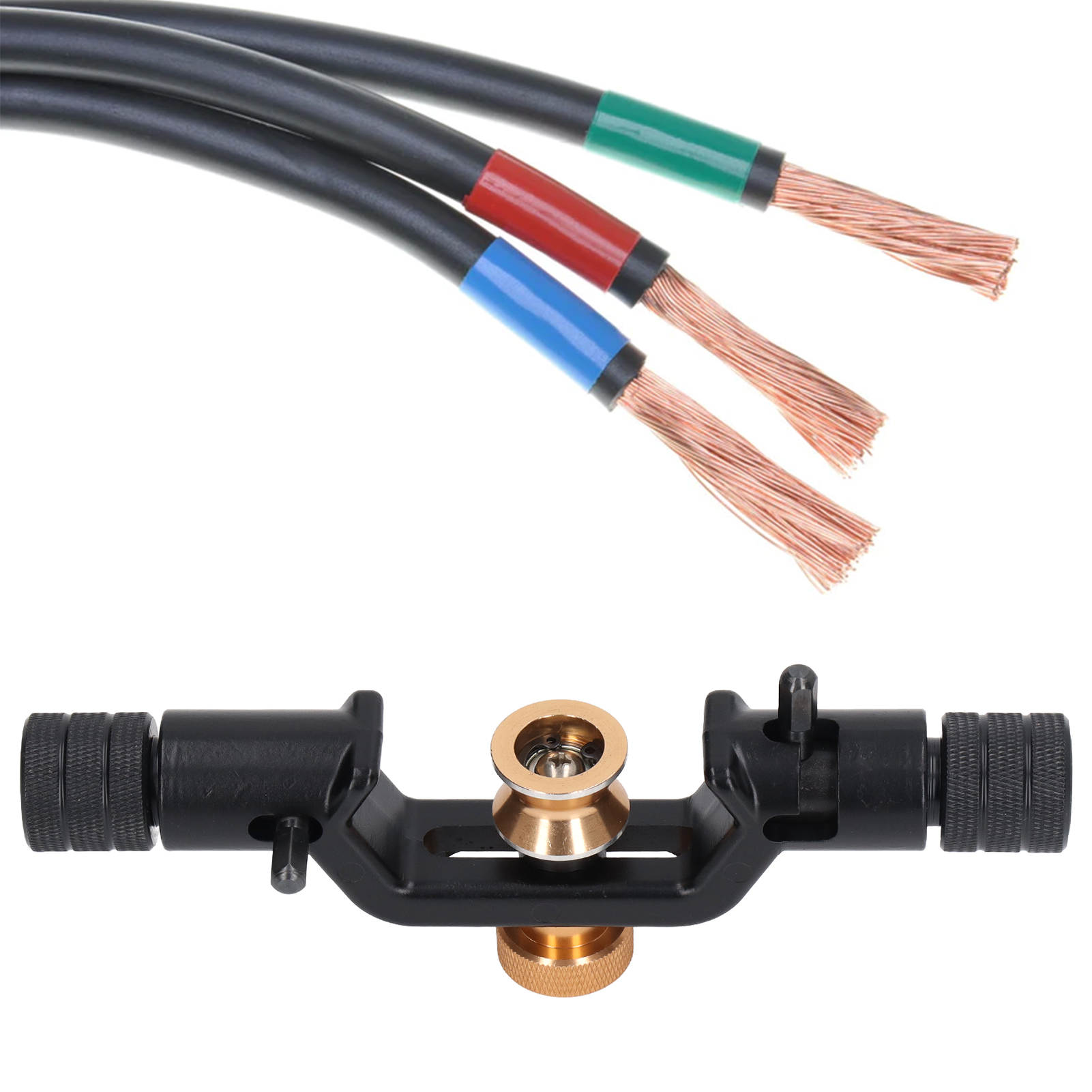 Doppelter Abisolierer, 8-28,6 Mm, Abisolierer Für Abgeschirmte Kabel Und Glasfasern, Längs- Und Queröffnungsmesser Für Glasfaserkabel.