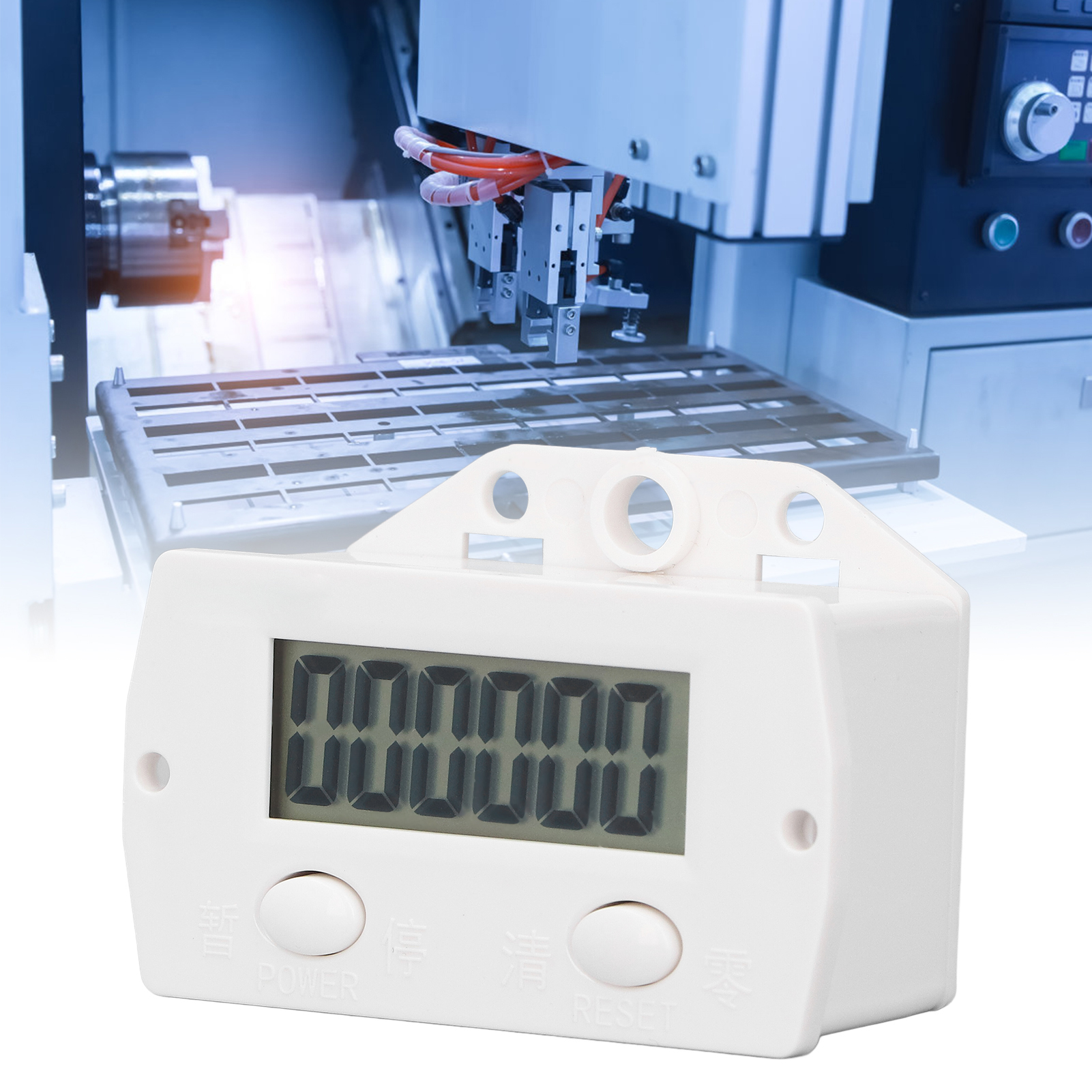 Berm® 6-stelliger Digitaler Elektronischer Magnetinduktionszähler