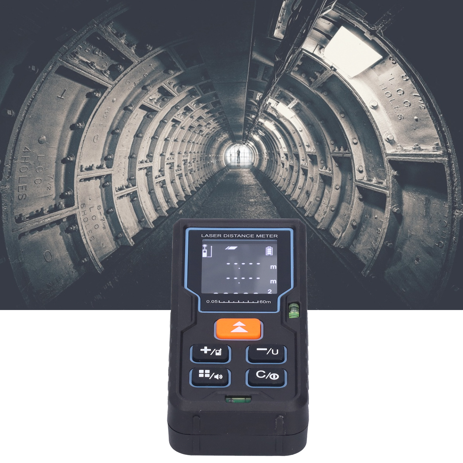 S60 Mini Infrarot-entfernungsmesser, 60 Meter Reichweite