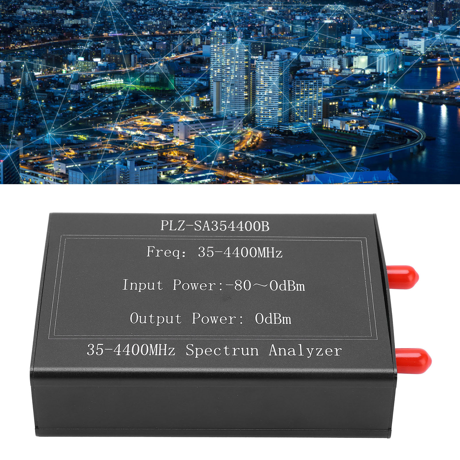 Spektrumanalysator 35-4400 Mhz, Skalarnetzwerkanalysator, Signalquellen-wattmeter Mit Quellenverfolgung, Tg-spannung Usb 2.0, Usb 3.0v.