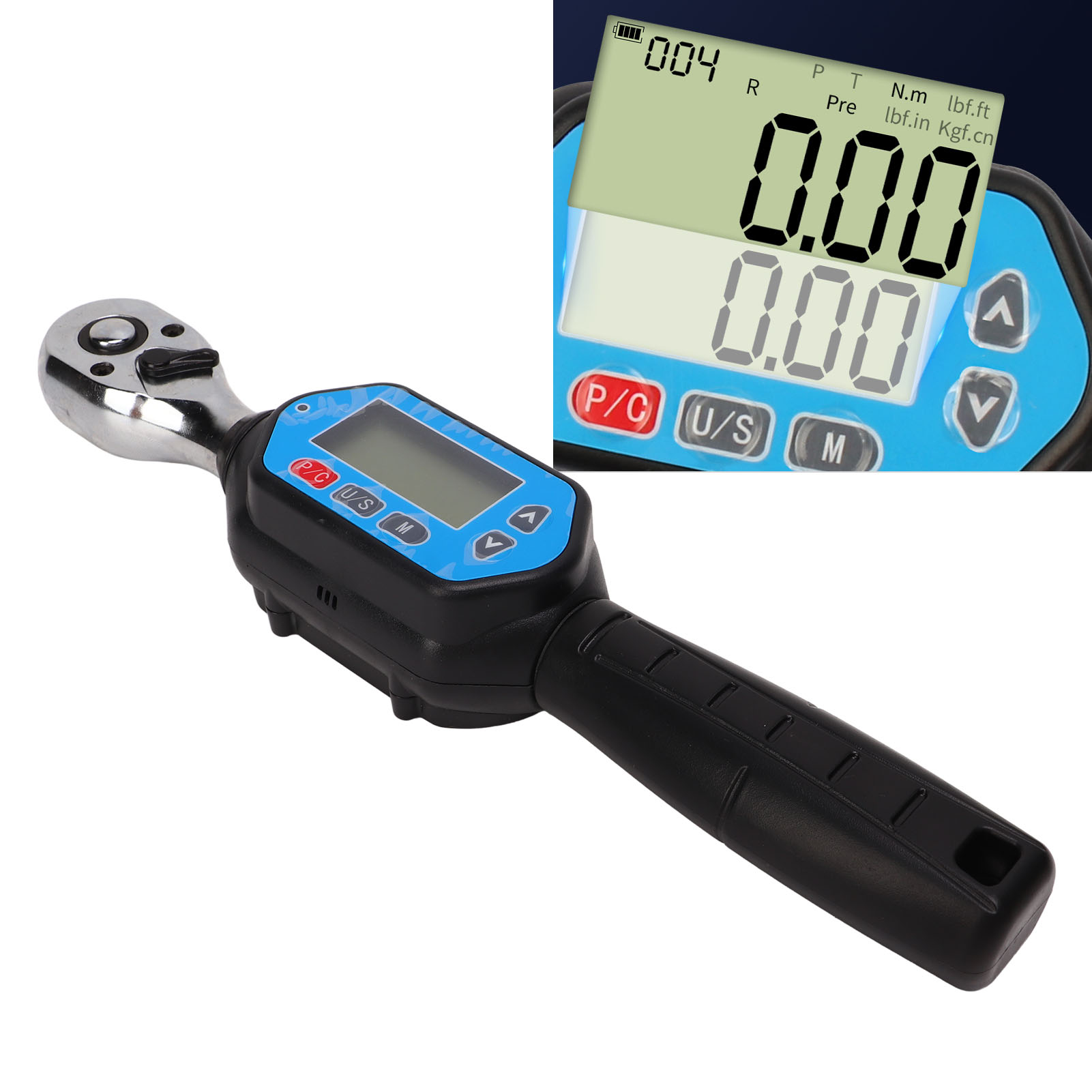 Wwm-60 Mini-digital-drehmomentschlüssel, 3/8-zoll-anschluss, 60 N·m Drehmoment